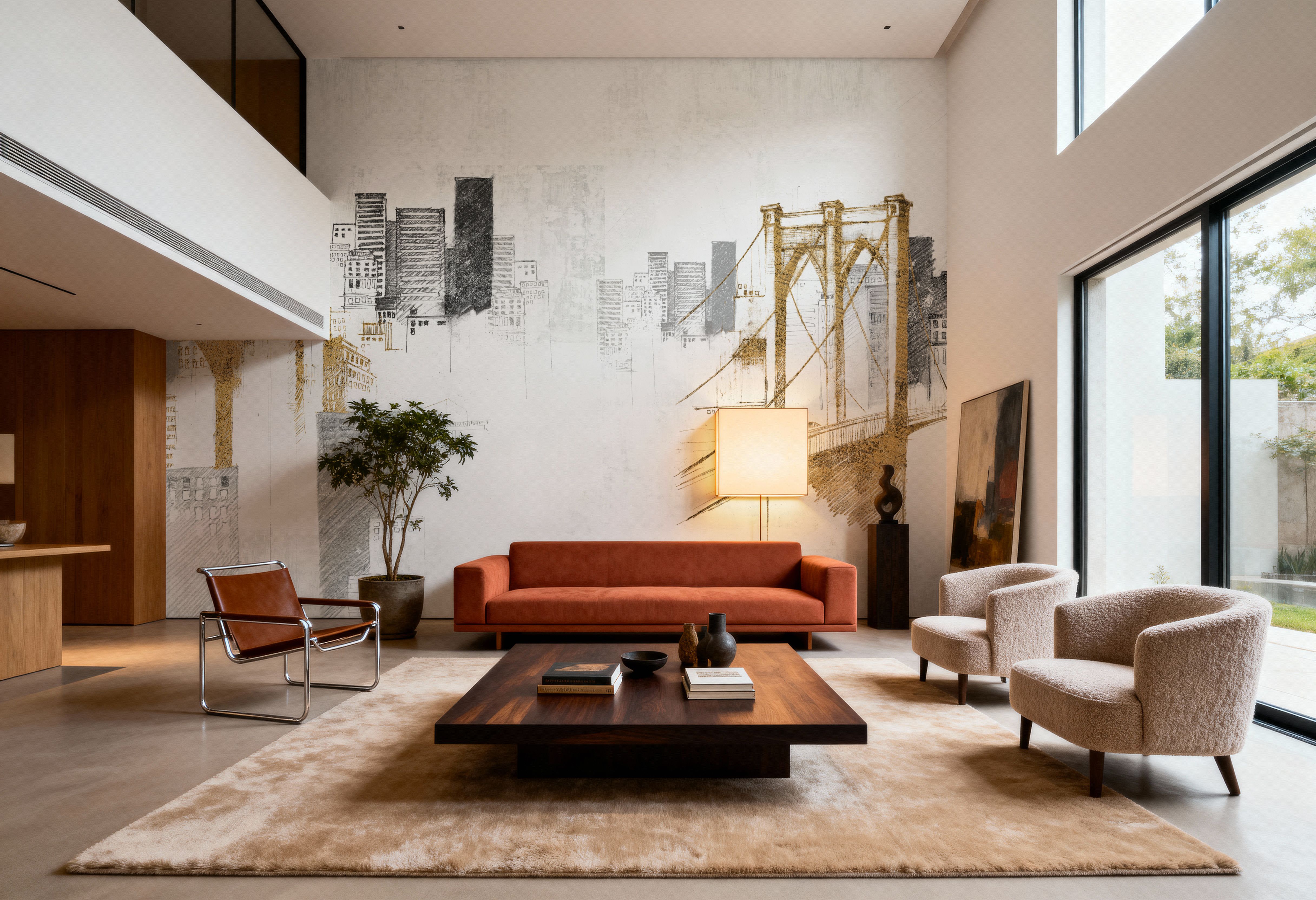 Skyline Monuments, Papier peint