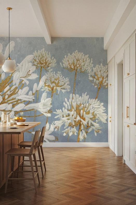 Golden Spring Blue Gray