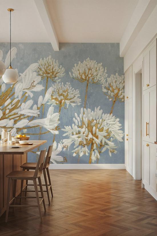 Golden Spring Blue Gray