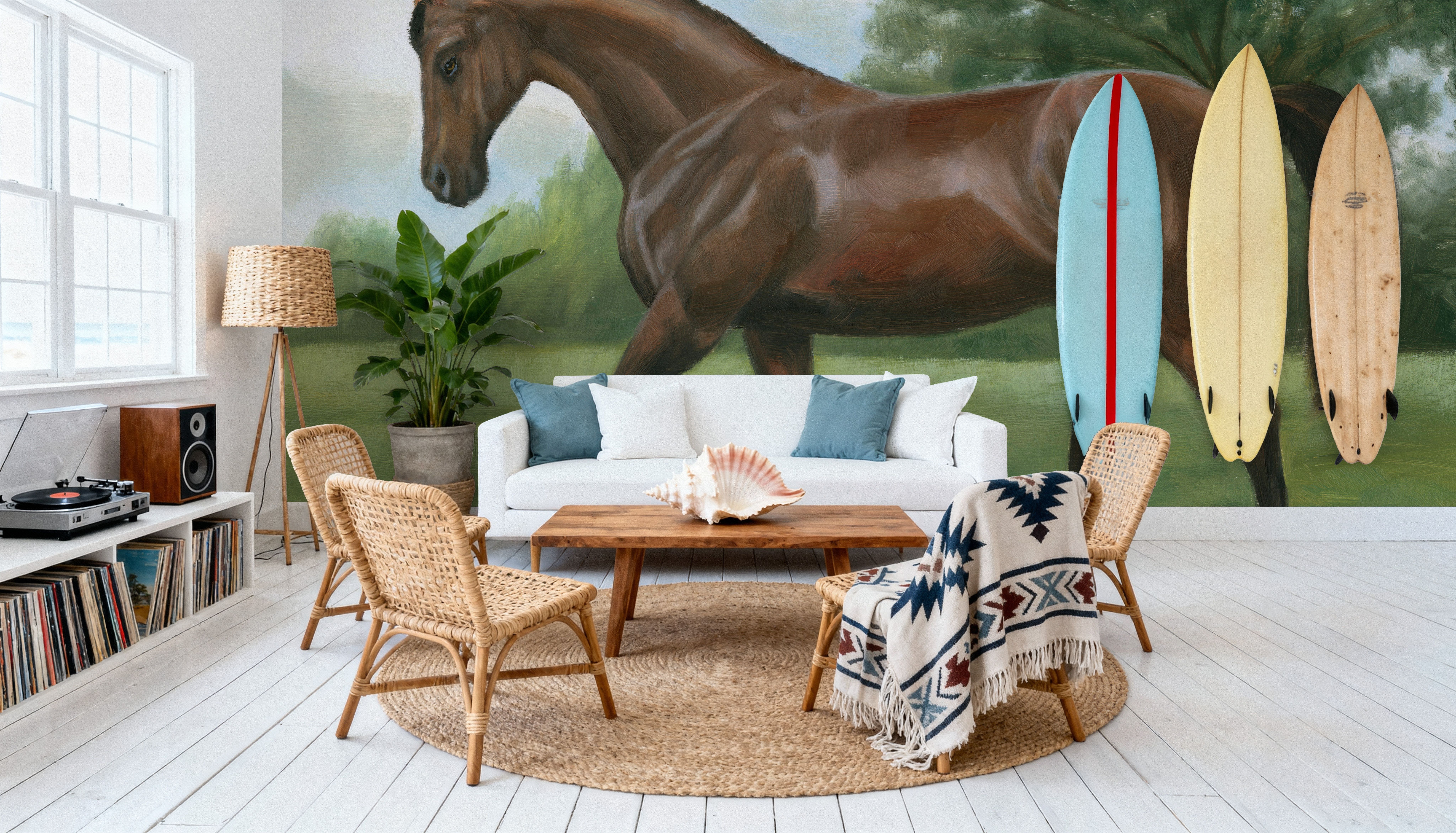 Vintage Horse Portrait I