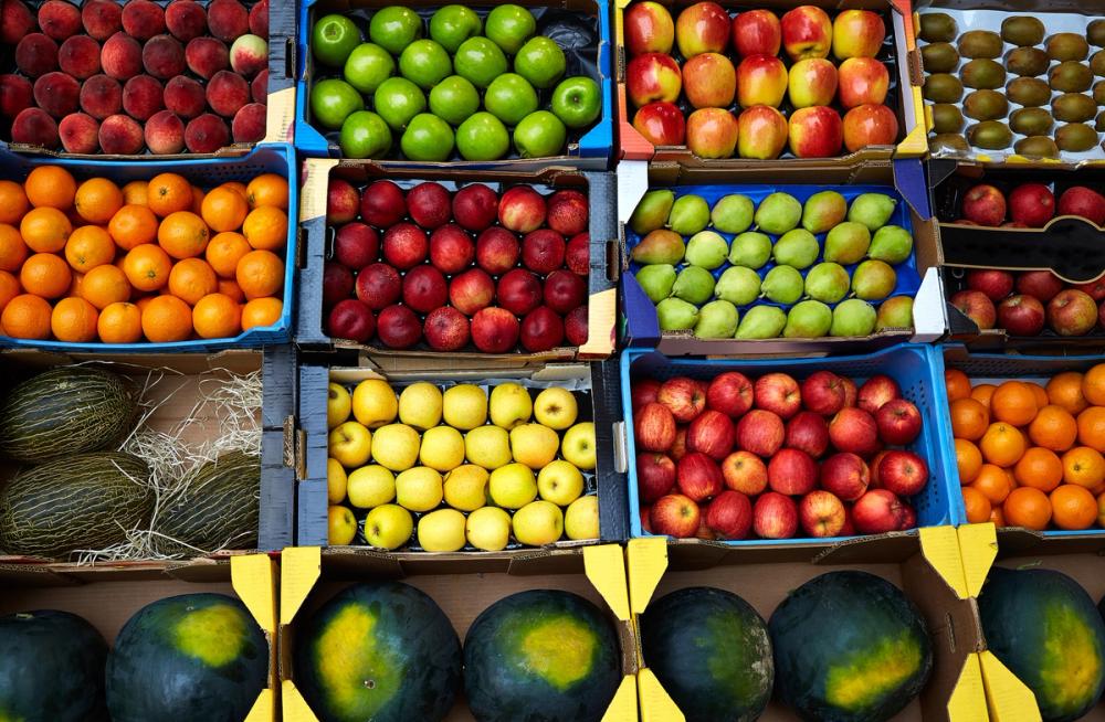 Fruits at Display
