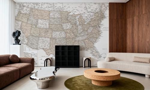 US Map Detailed - Loui