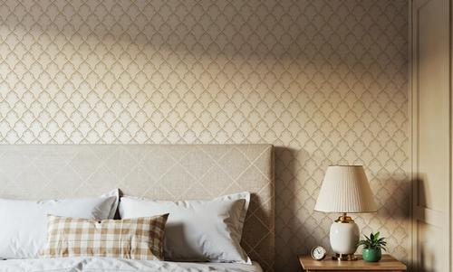 Medallion Trellis, Beige