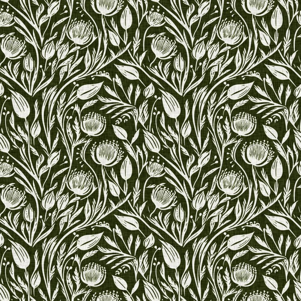 Red Clovers, Forest Green