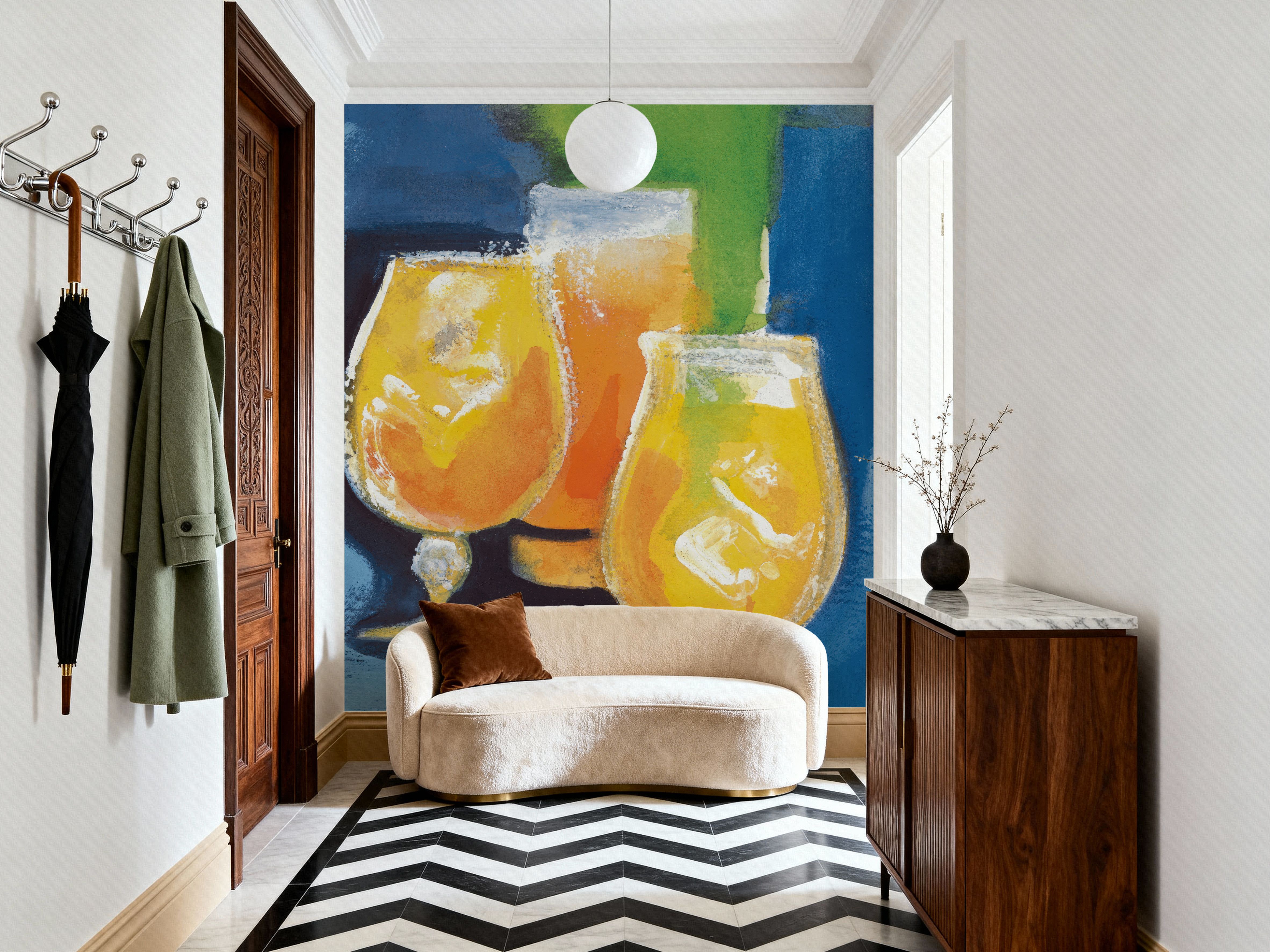 Frosty Orange Cocktails