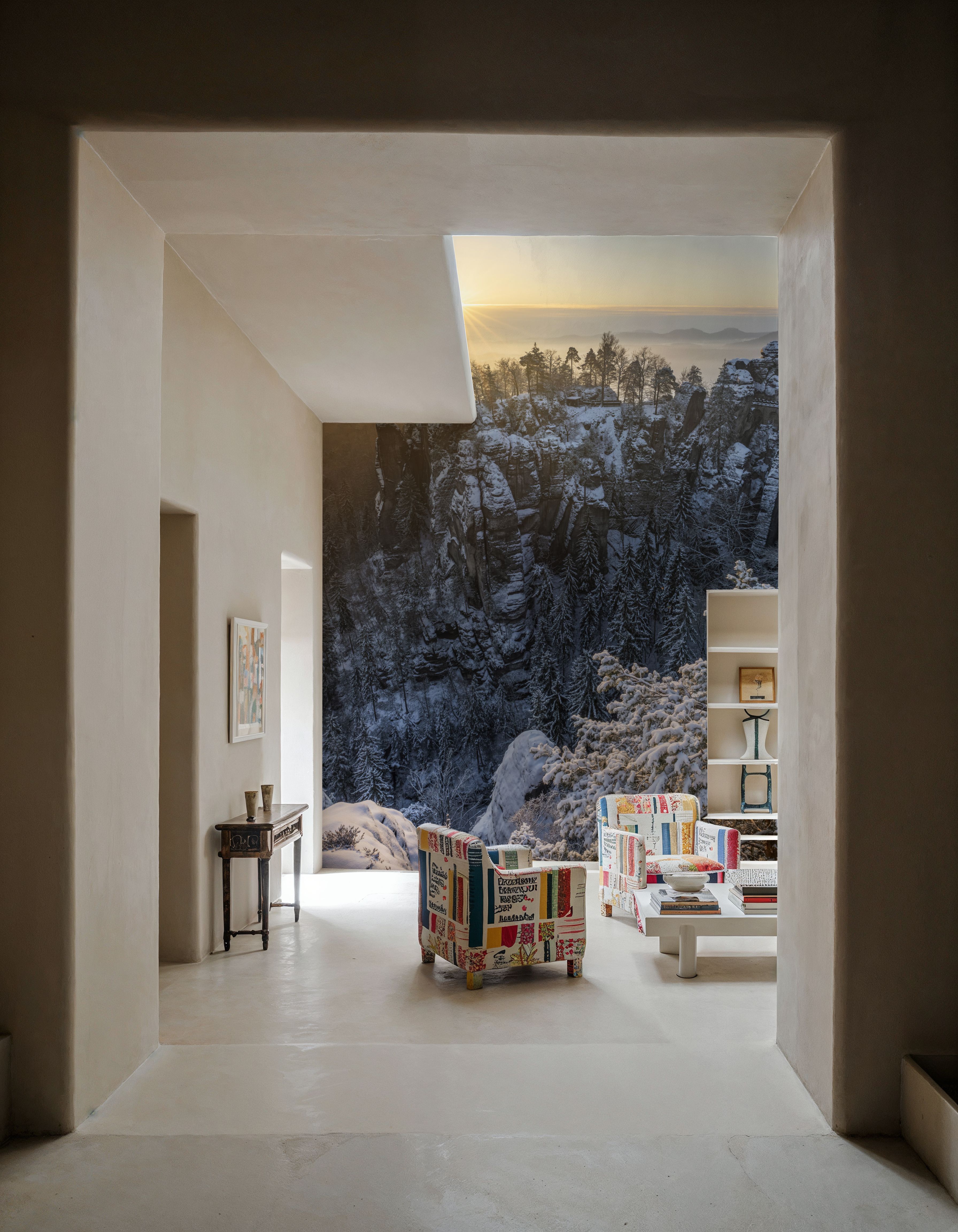 Bastei Bridge Sunset