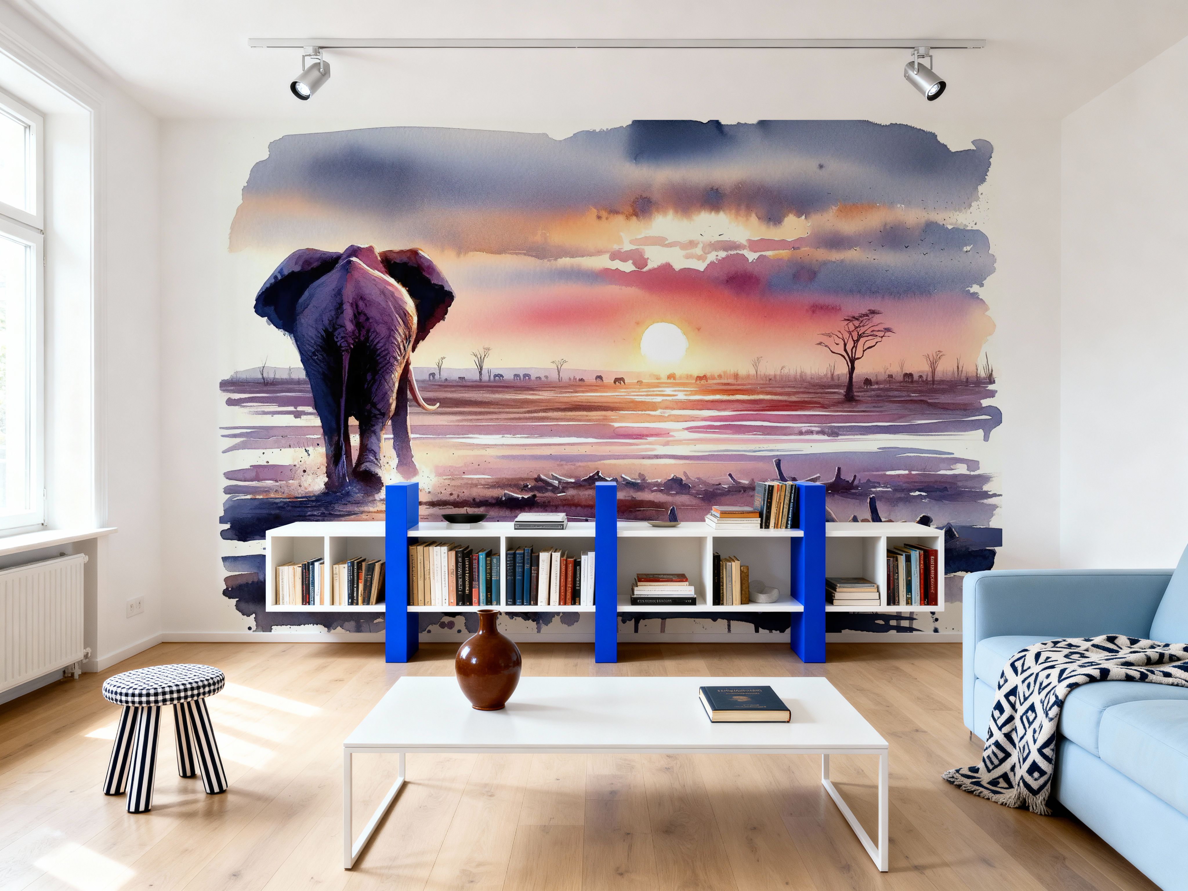 Elephant's Twilight Path
