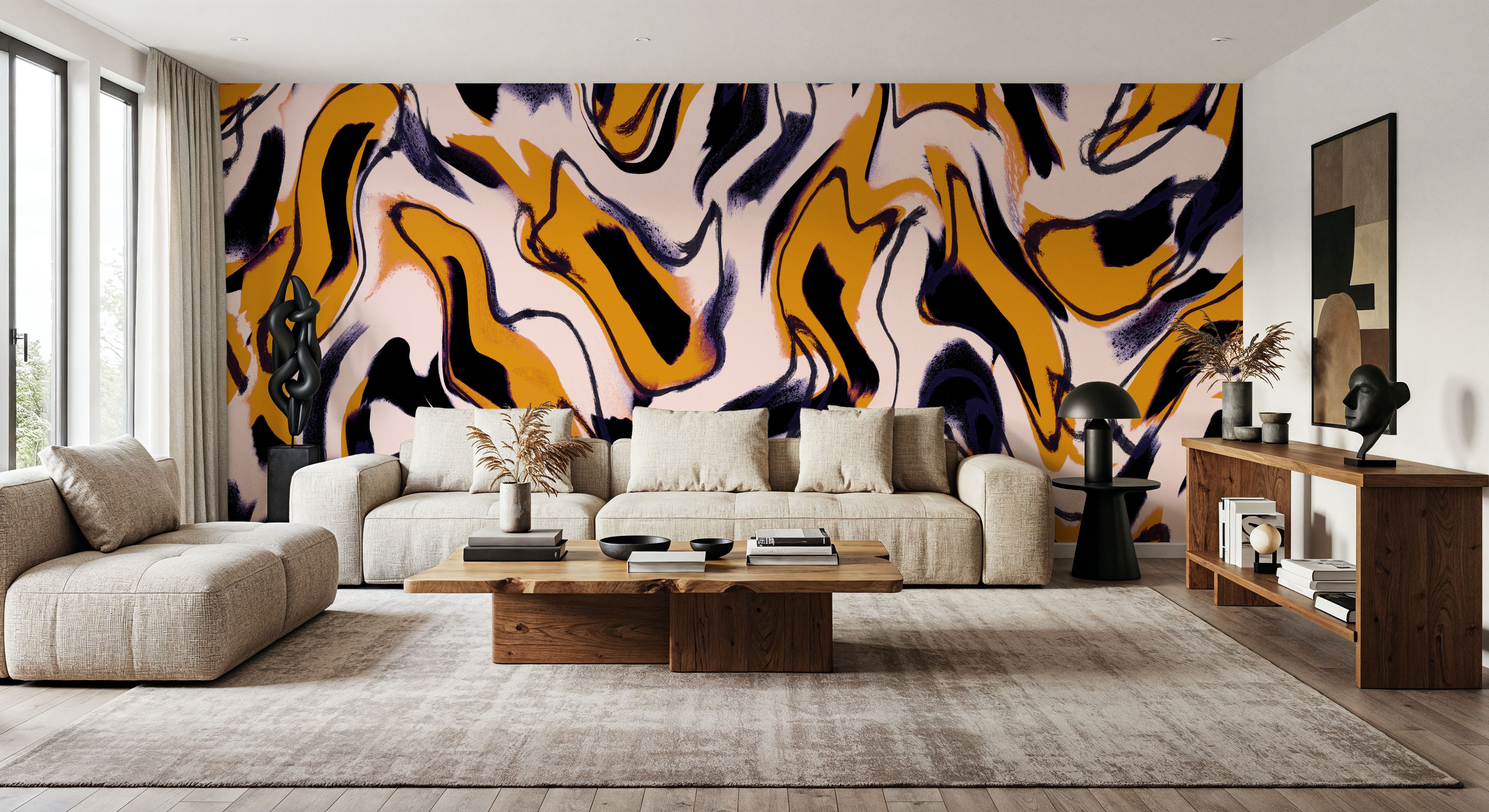 Liquid Yellow Pattern