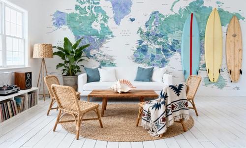 World Map Cities - Elizenda