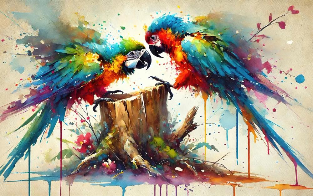 Exotic Birds Fantasy