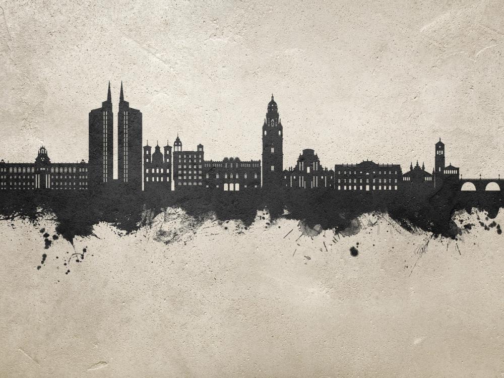 Murcia Spain Skyline Concrete