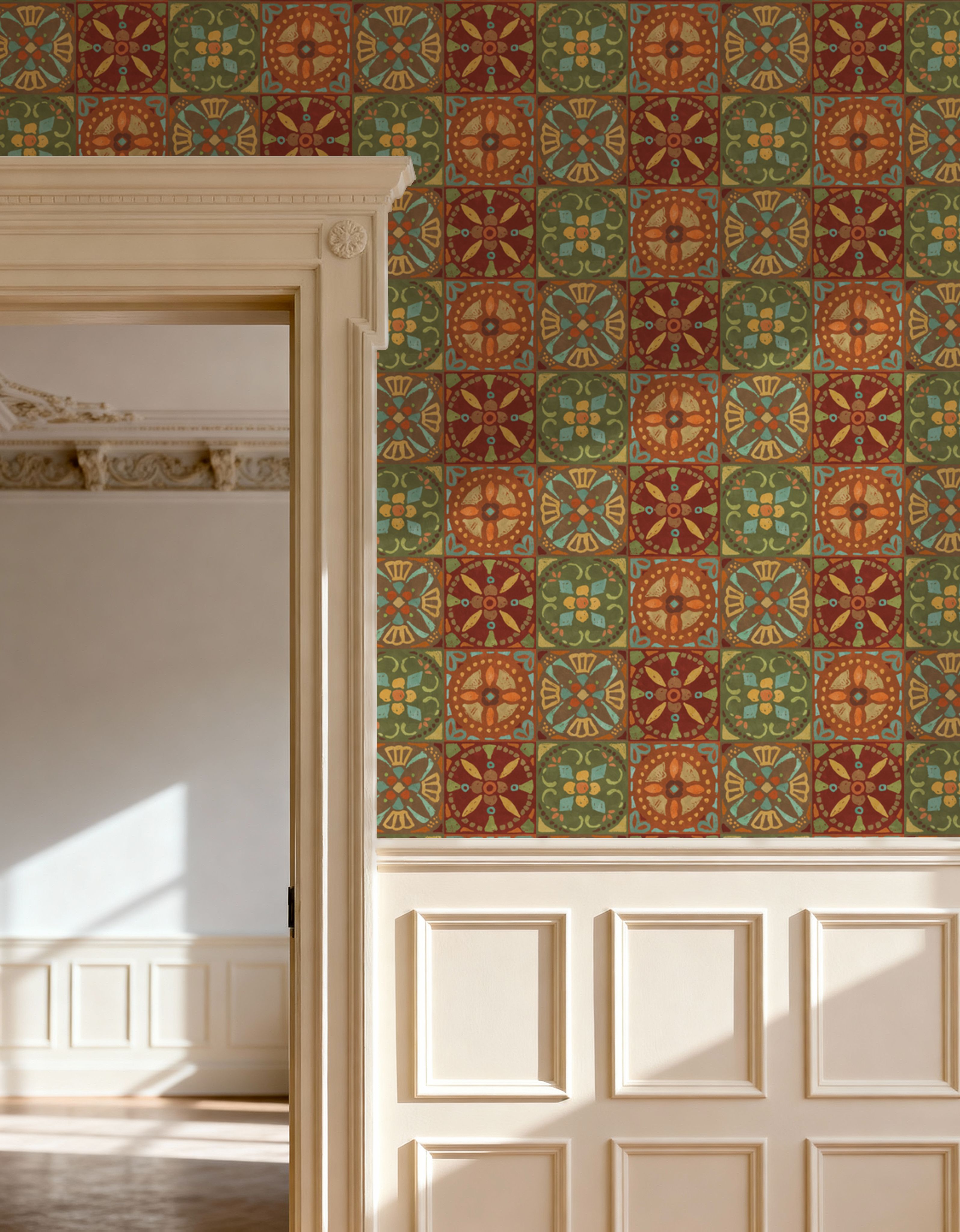 Autumn Tiles Brown