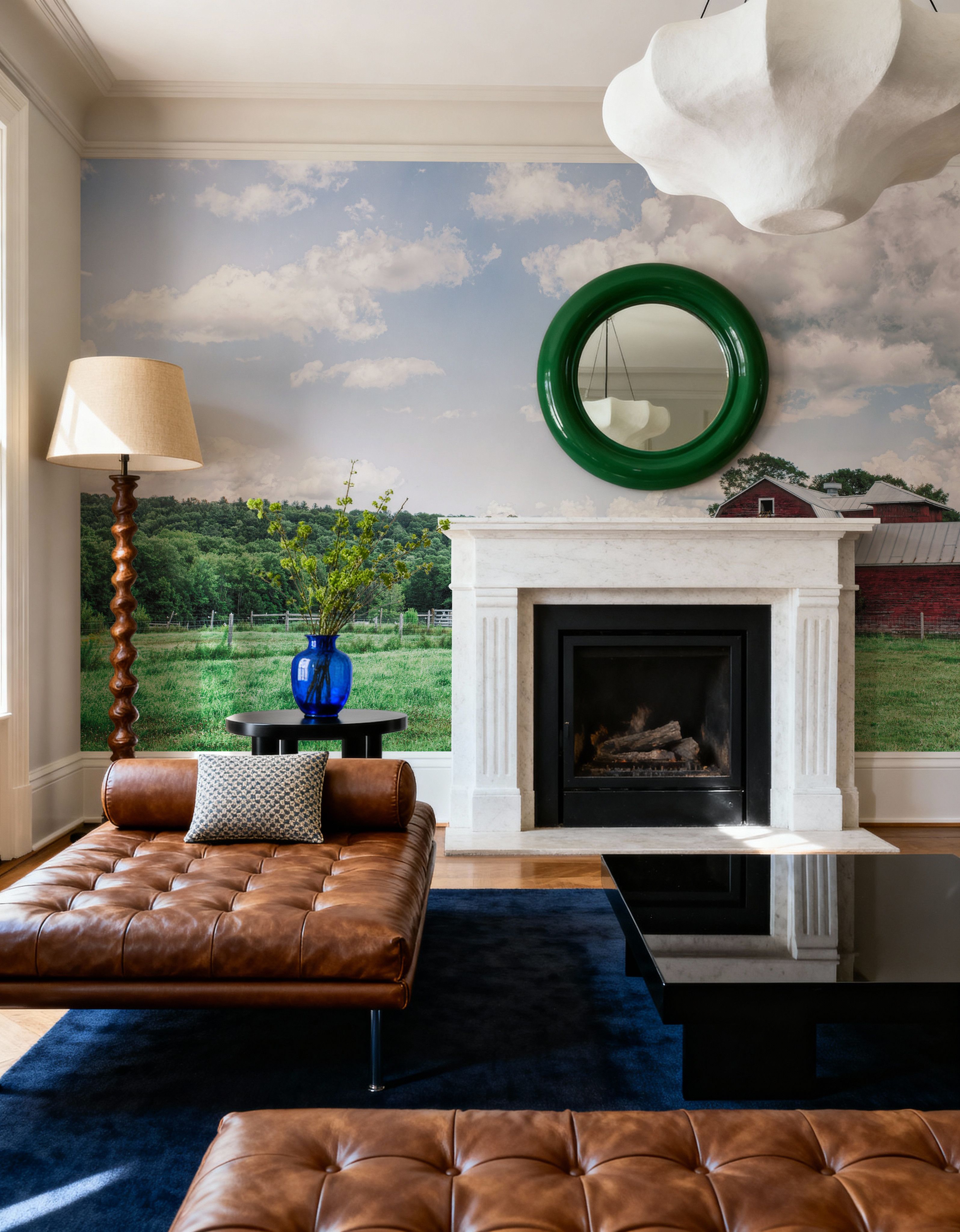 Fotomural - Cloud Harvest - Rural Paisajes - Comedor - Wallism España - Pegar en la pared o Autoadhesivo