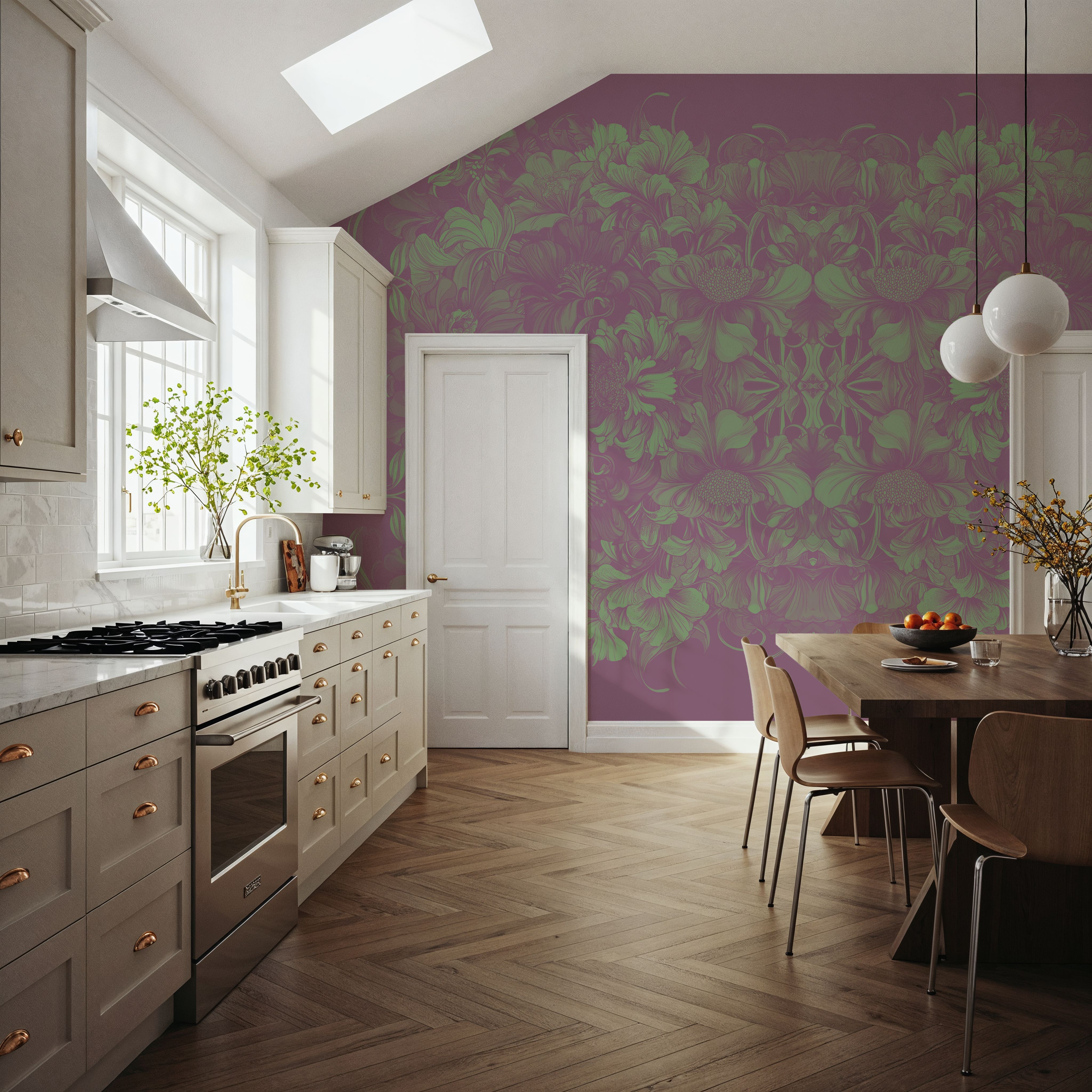 Scandi Flower Ceiling IV