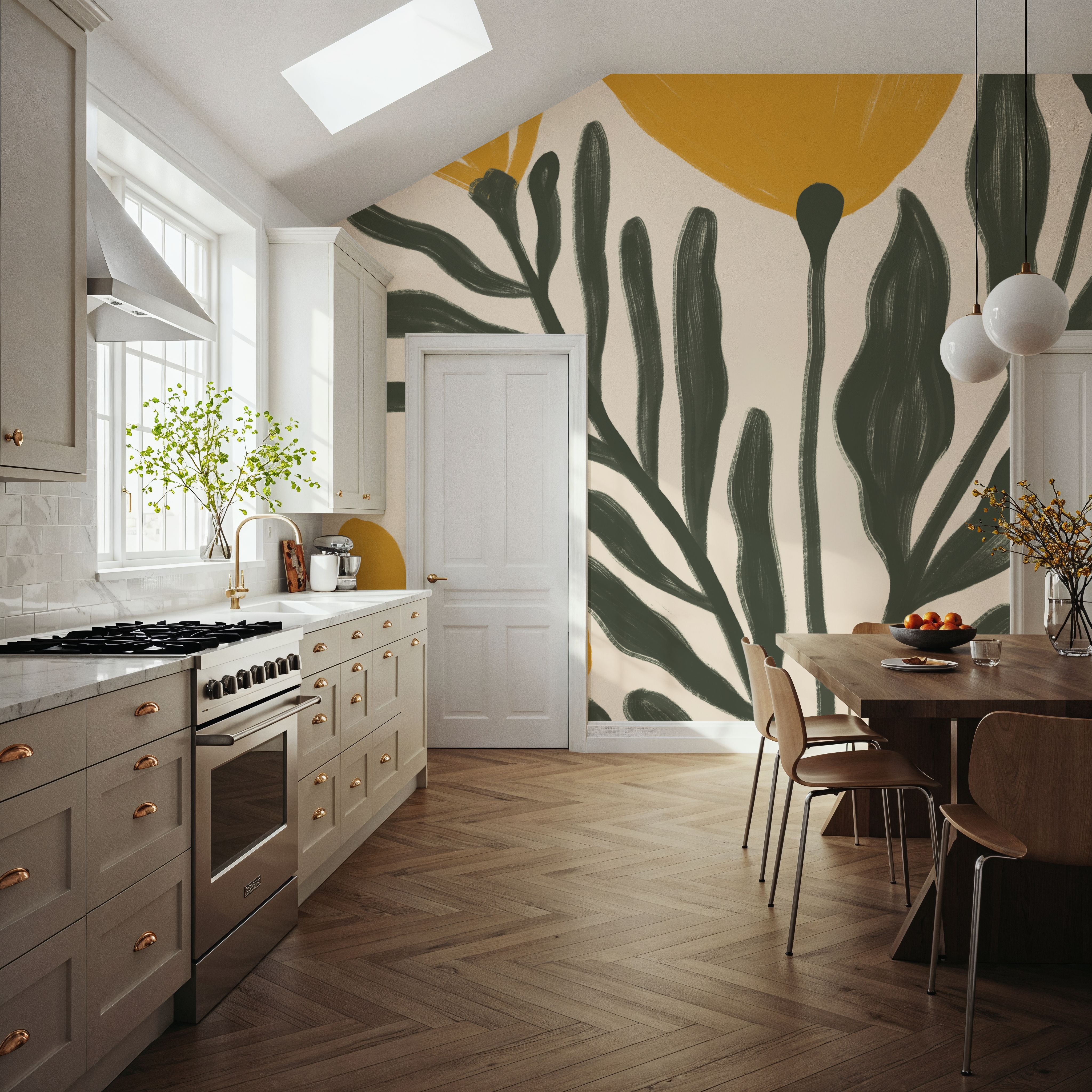 Simple Petals II Yellow