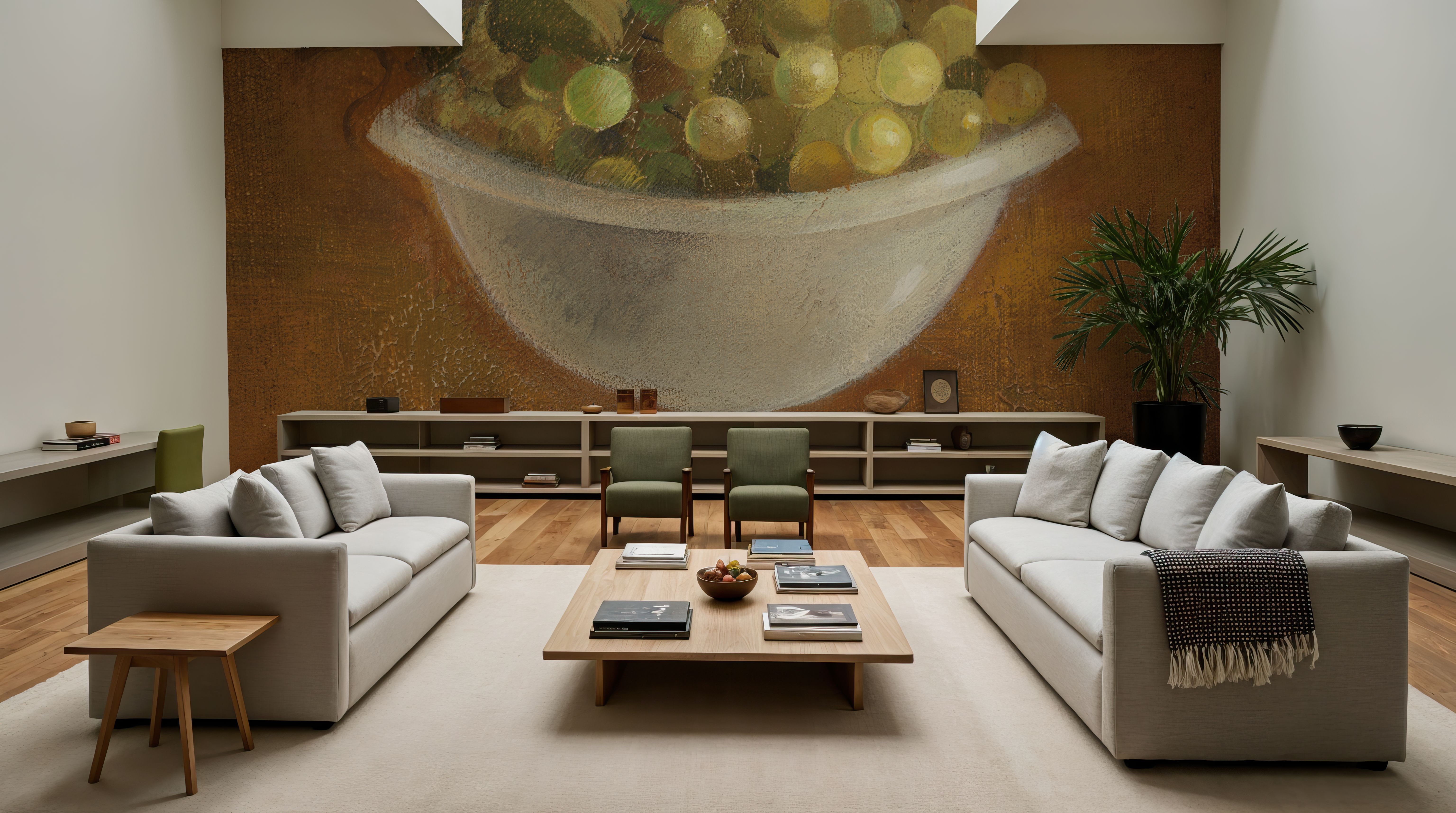 Grapes in Old Bowl