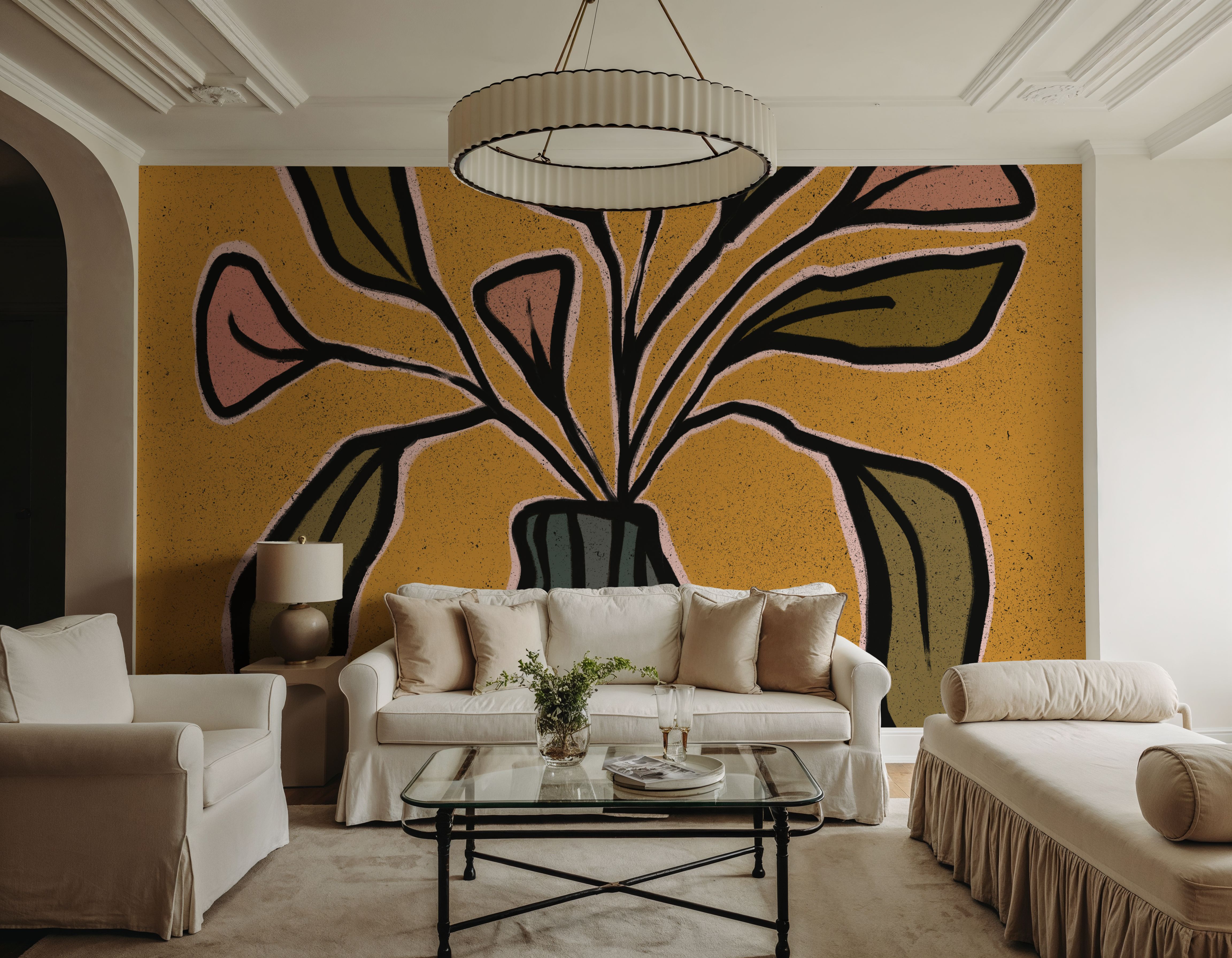 Checkerboard Floral II