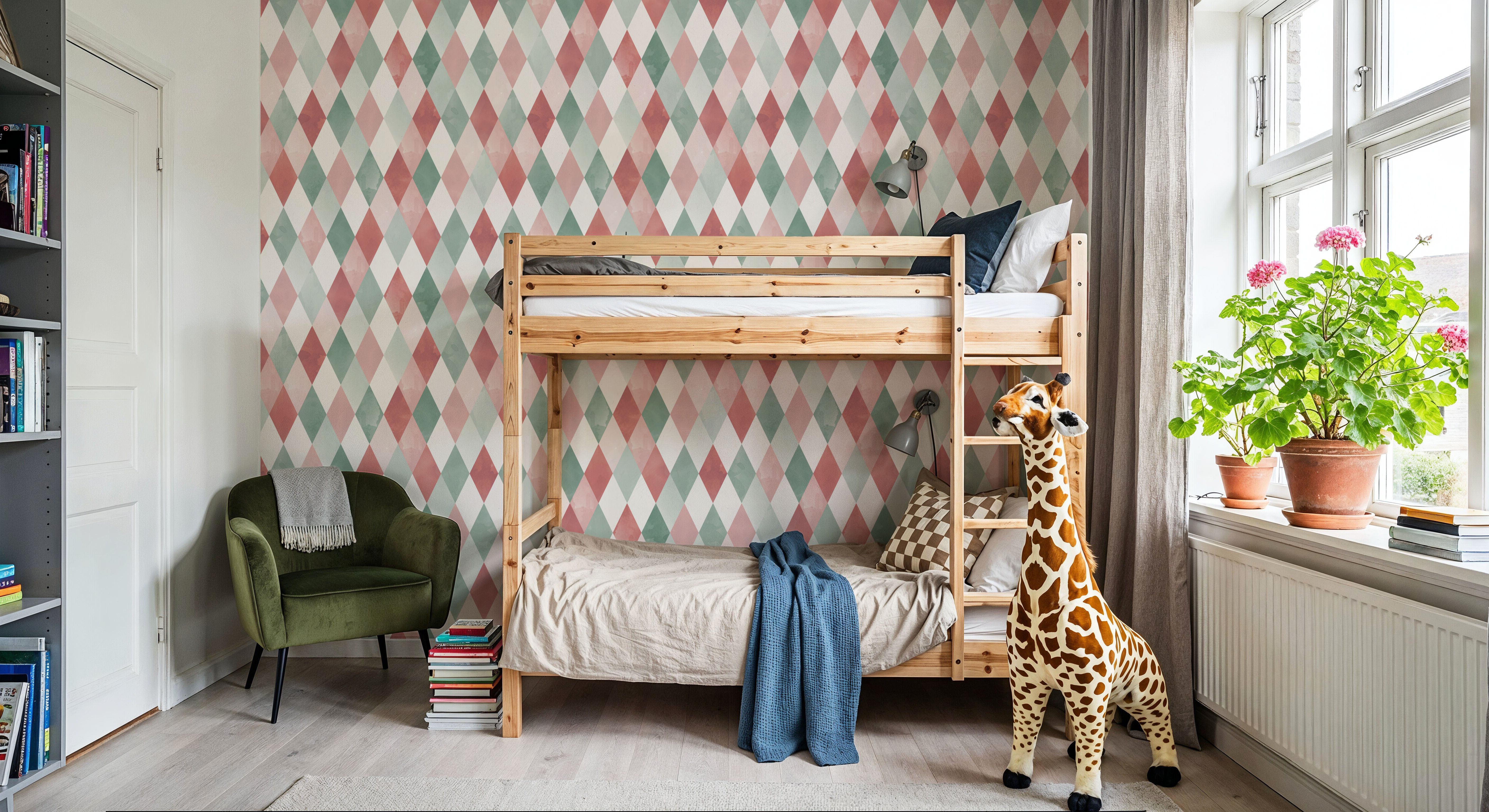 Contrasting Diamonds, Rose