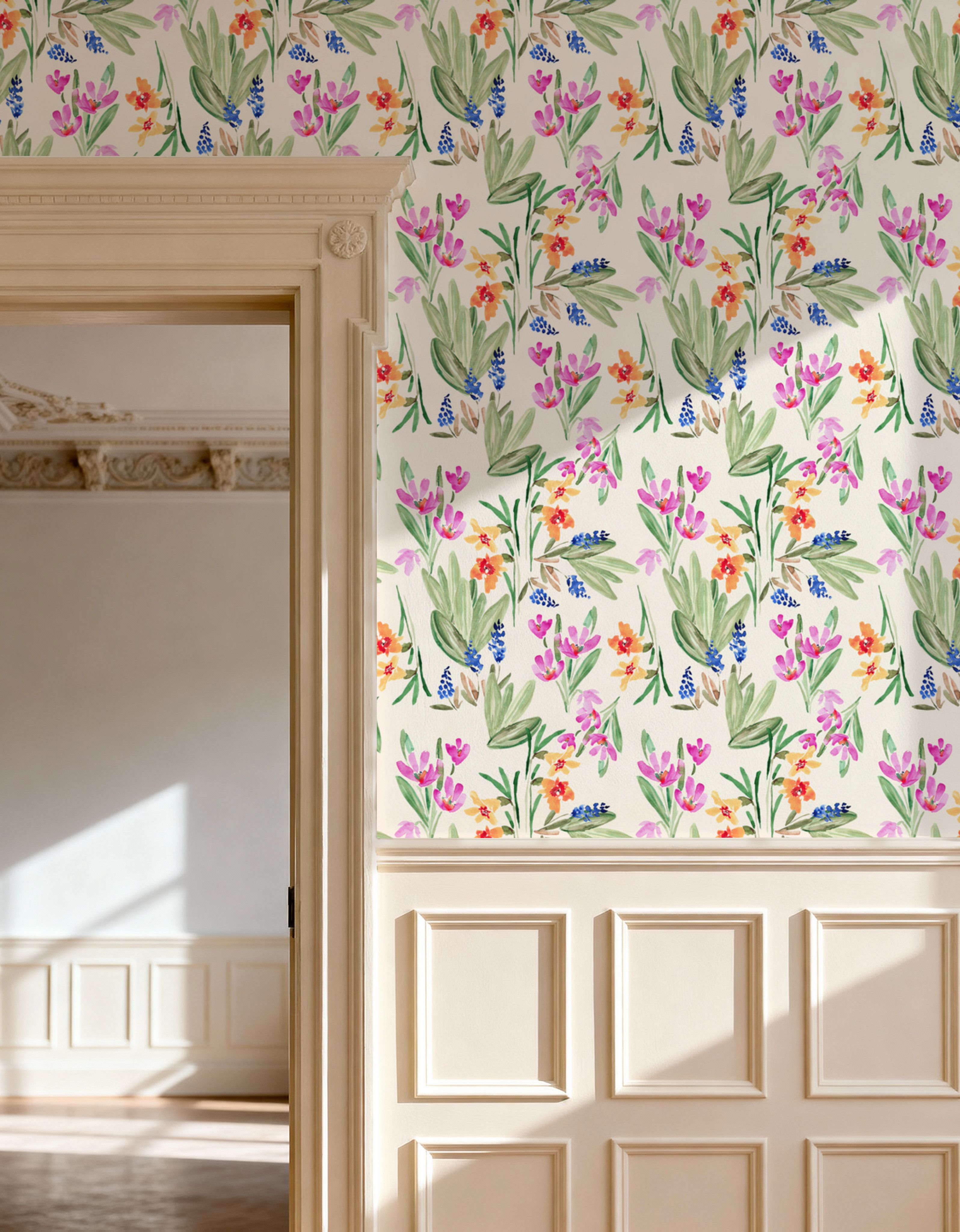 Flower Blush Ivory