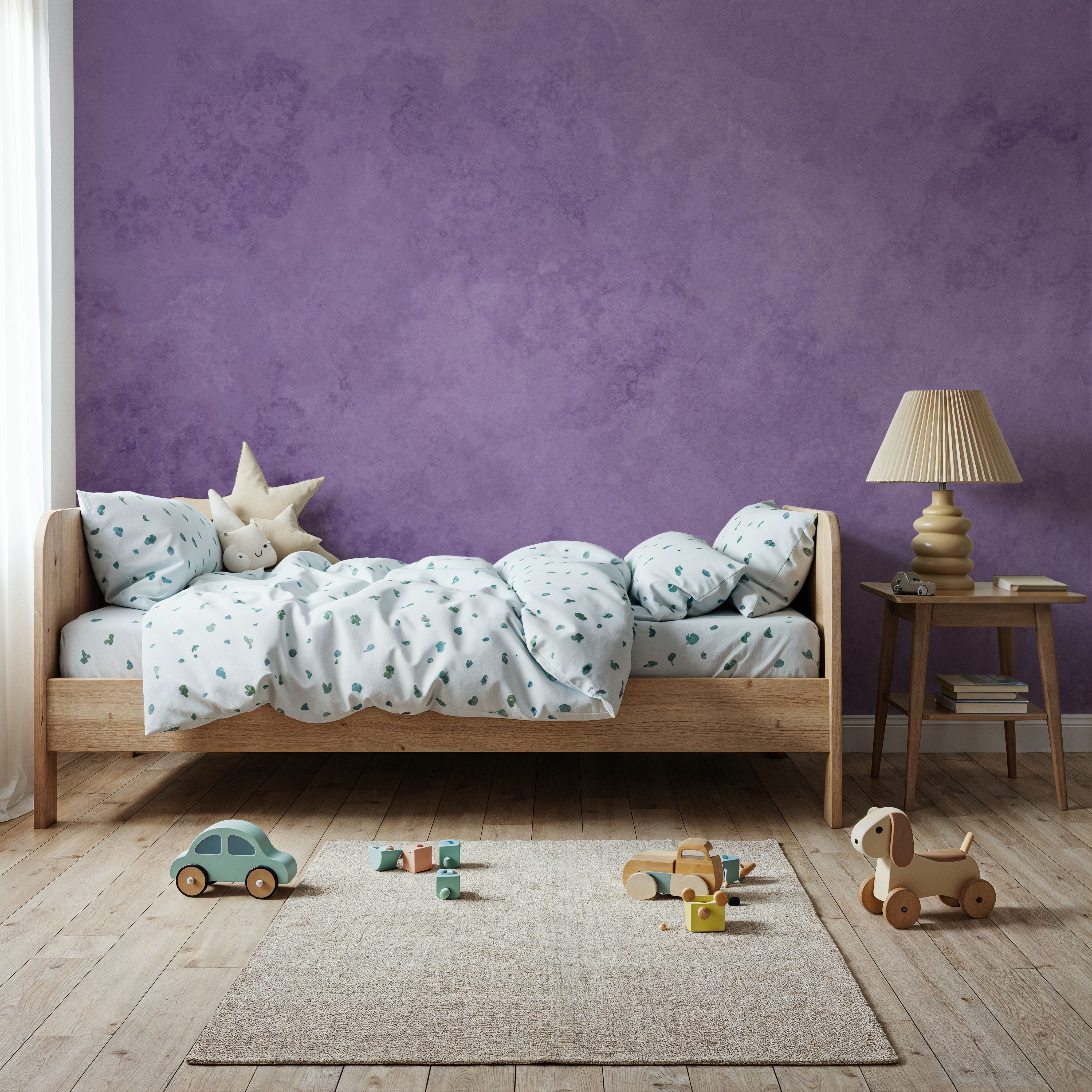 Subtle Plaster Wall, Aura Indigo