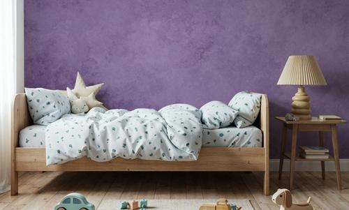 Subtle Plaster Wall, Aura Indigo