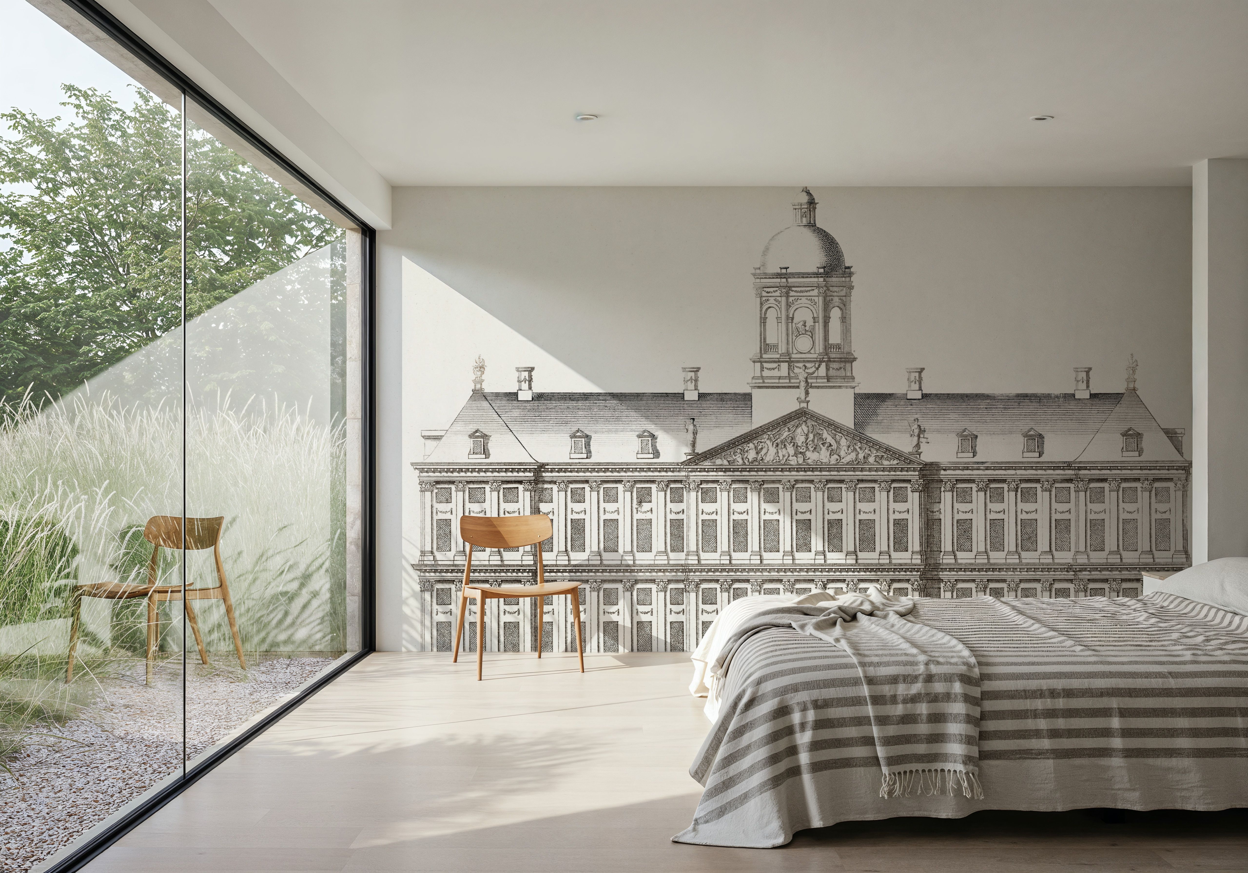 The City Hall In Amsterdam, Front