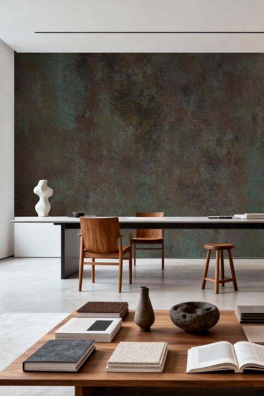 Distressed Copper Panoramic