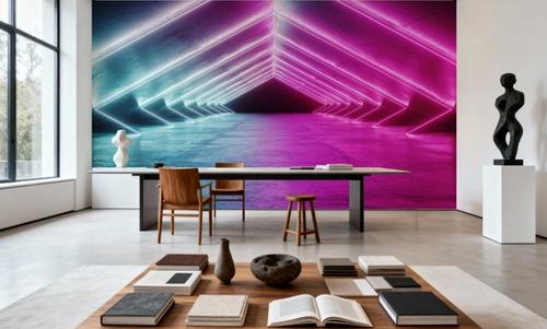 Neon Tunnel Pink
