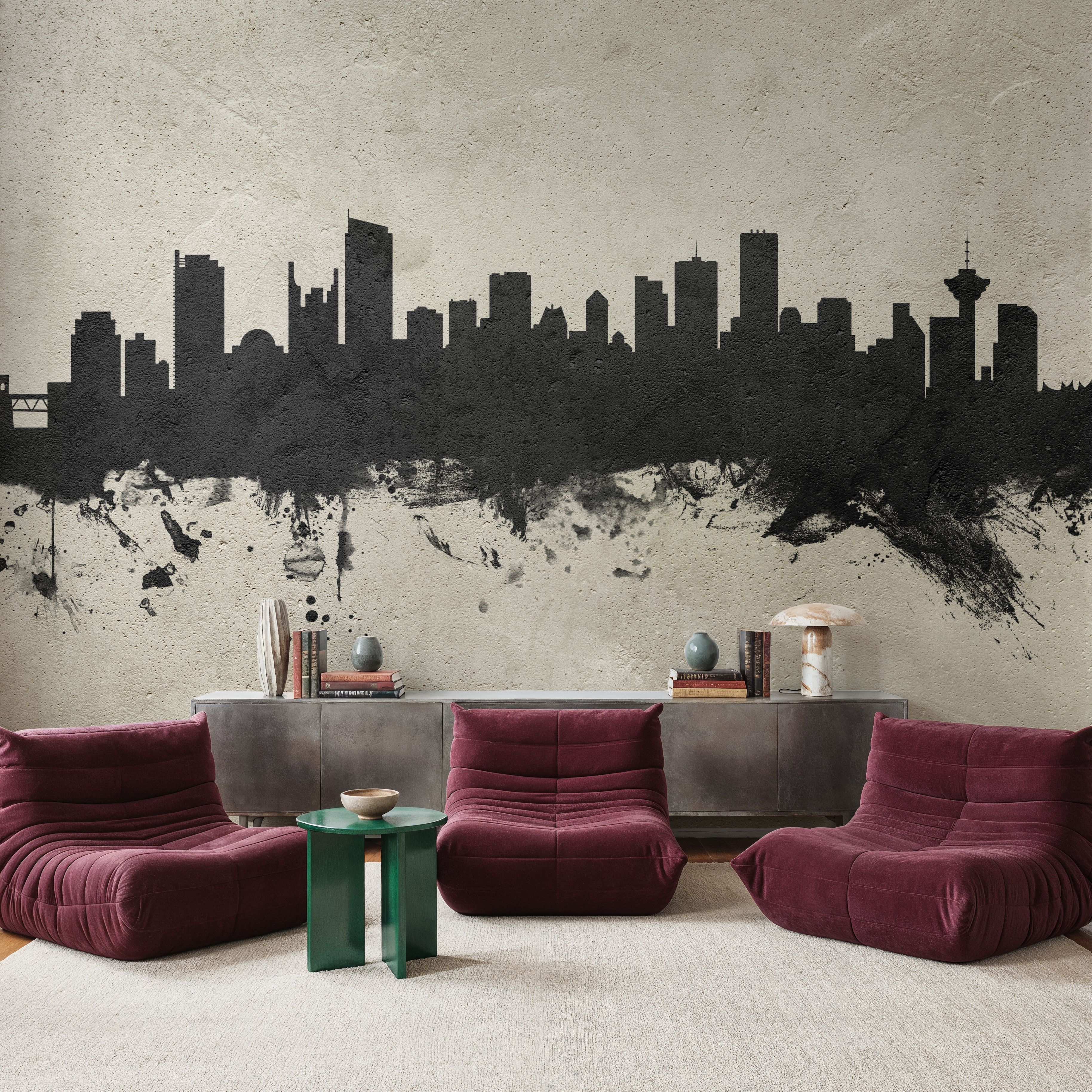 Vancouver Canada Skyline Concrete