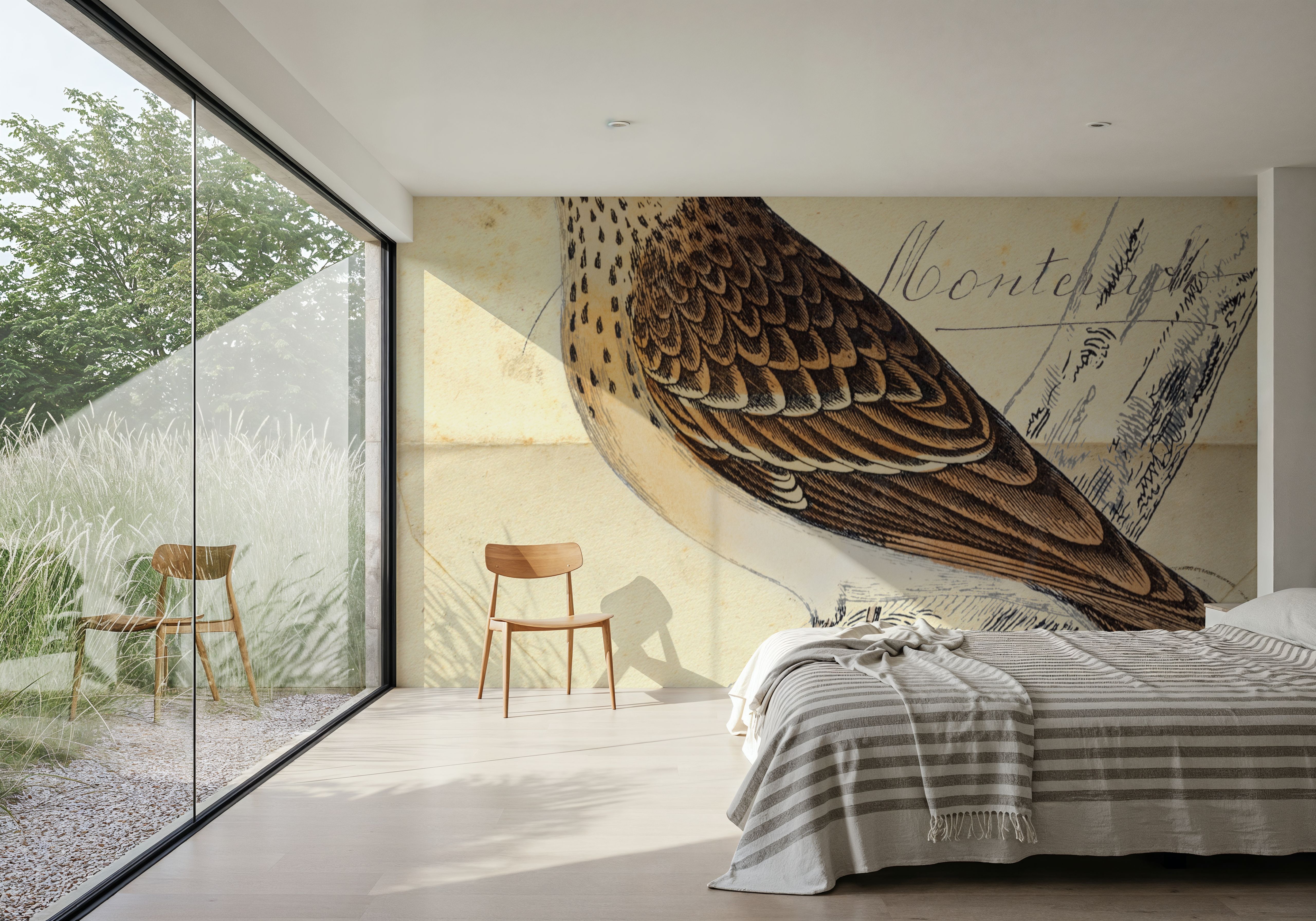 Wood Lark, Wallpaper