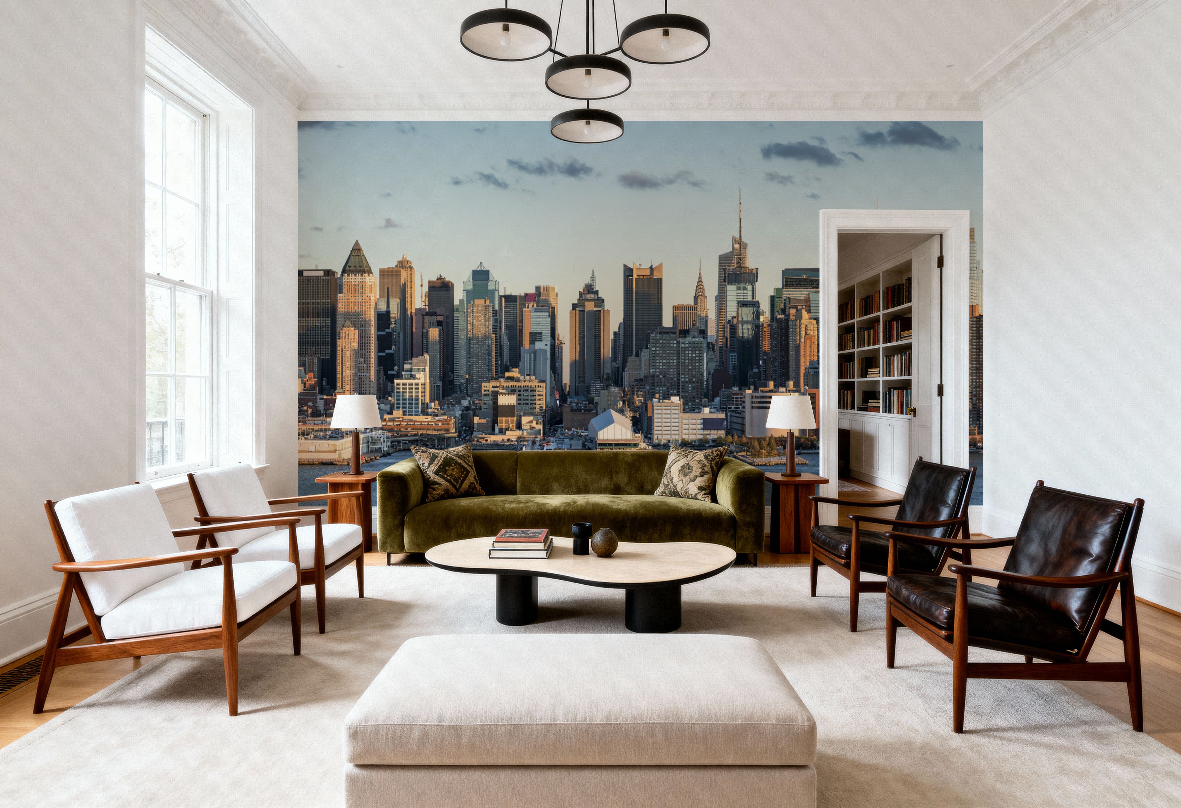 Manhattan along the Hudson