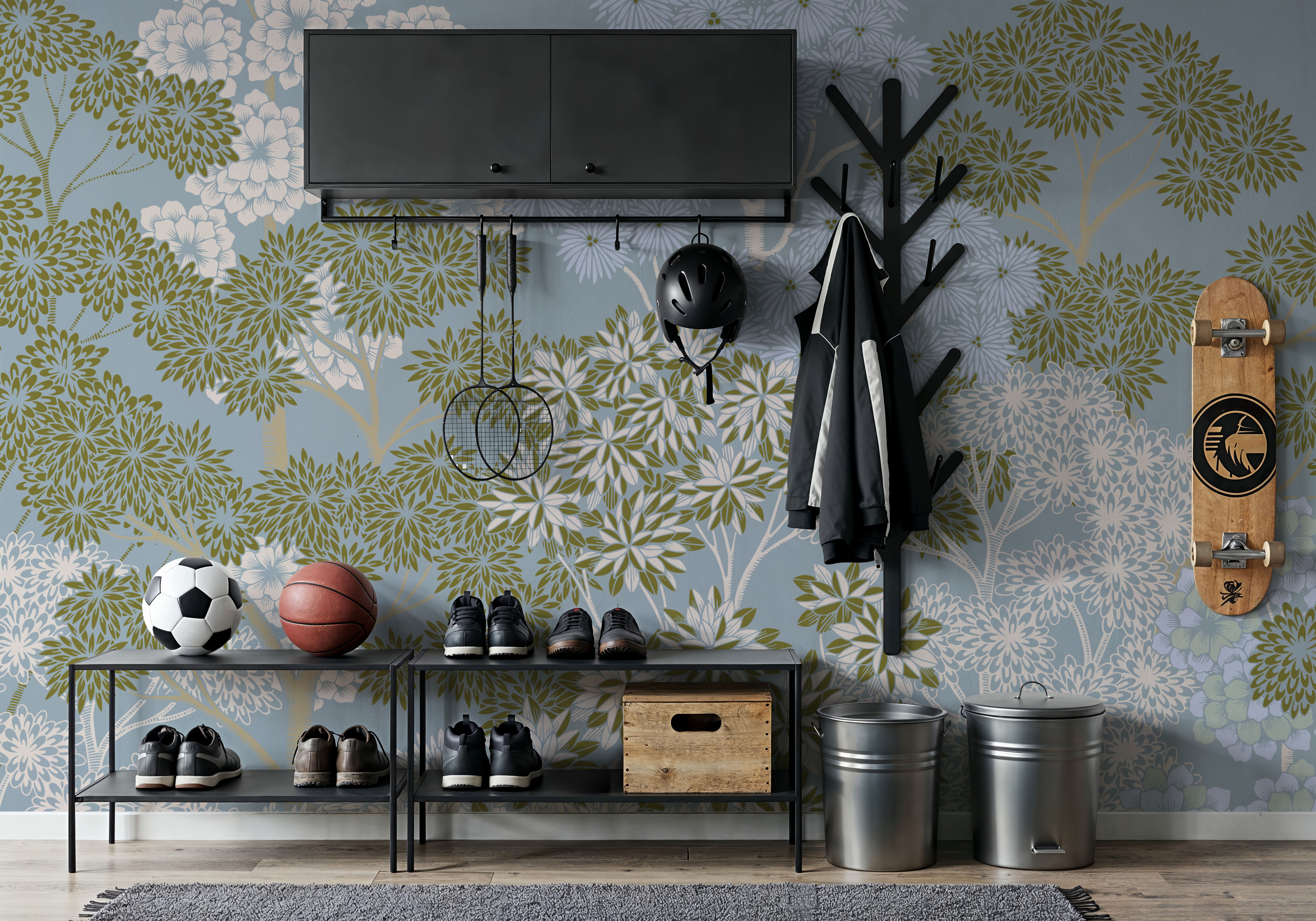 Overleaf Woodland, French Blue