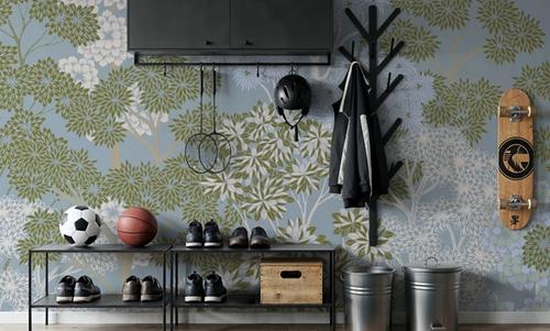 Overleaf Woodland, French Blue
