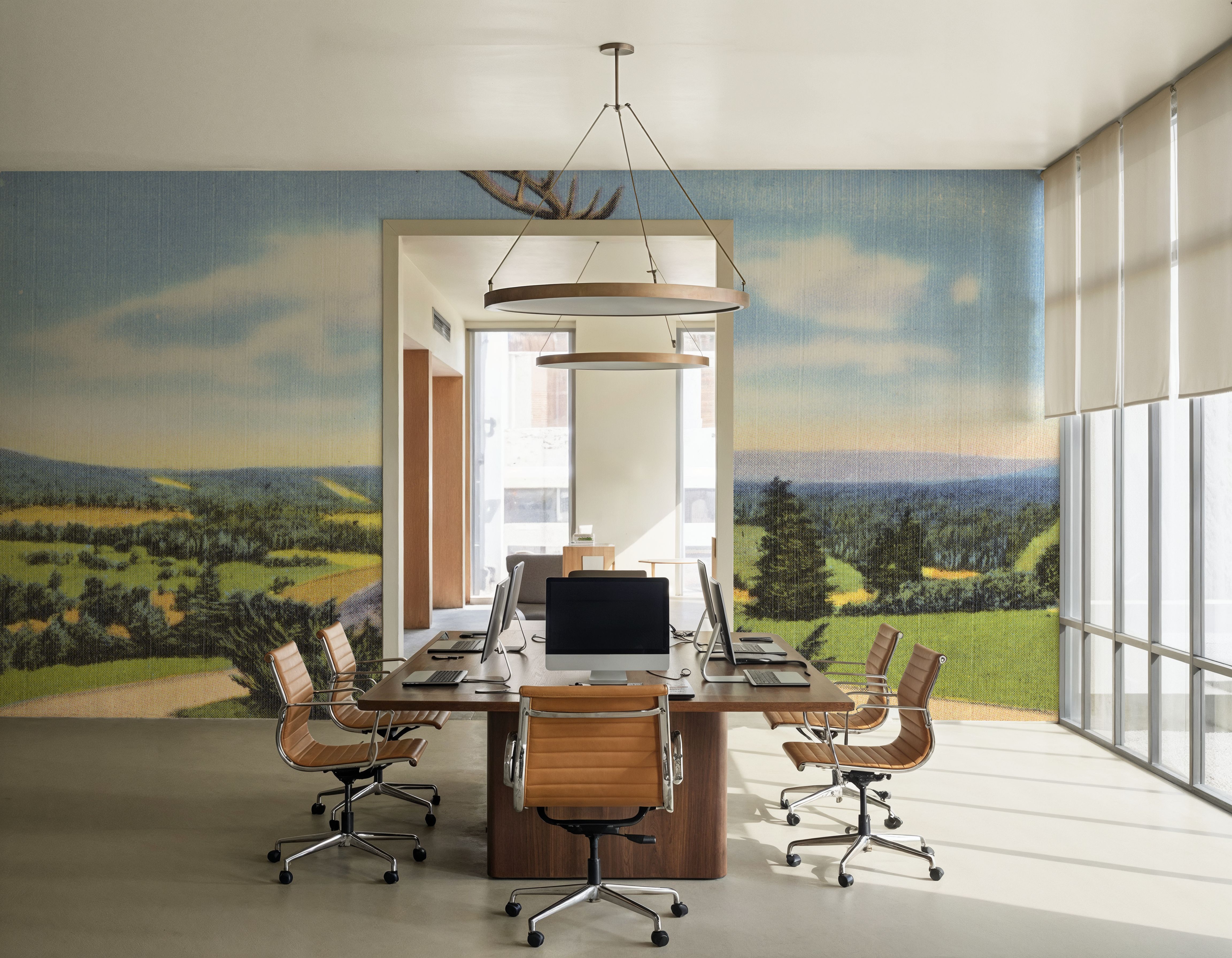 Deerfield - Screenprint Postcard