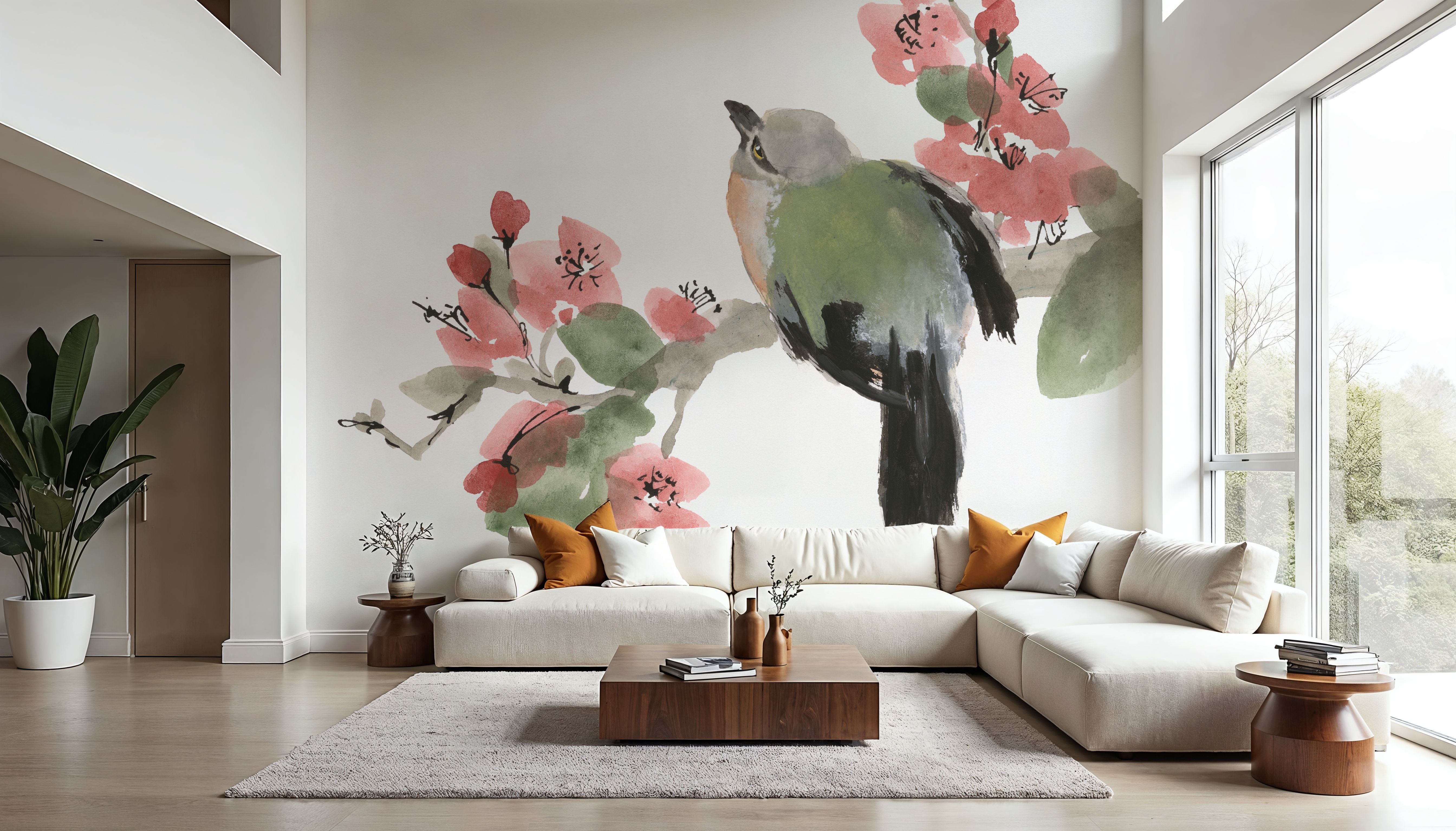 Bird and Blossoms II