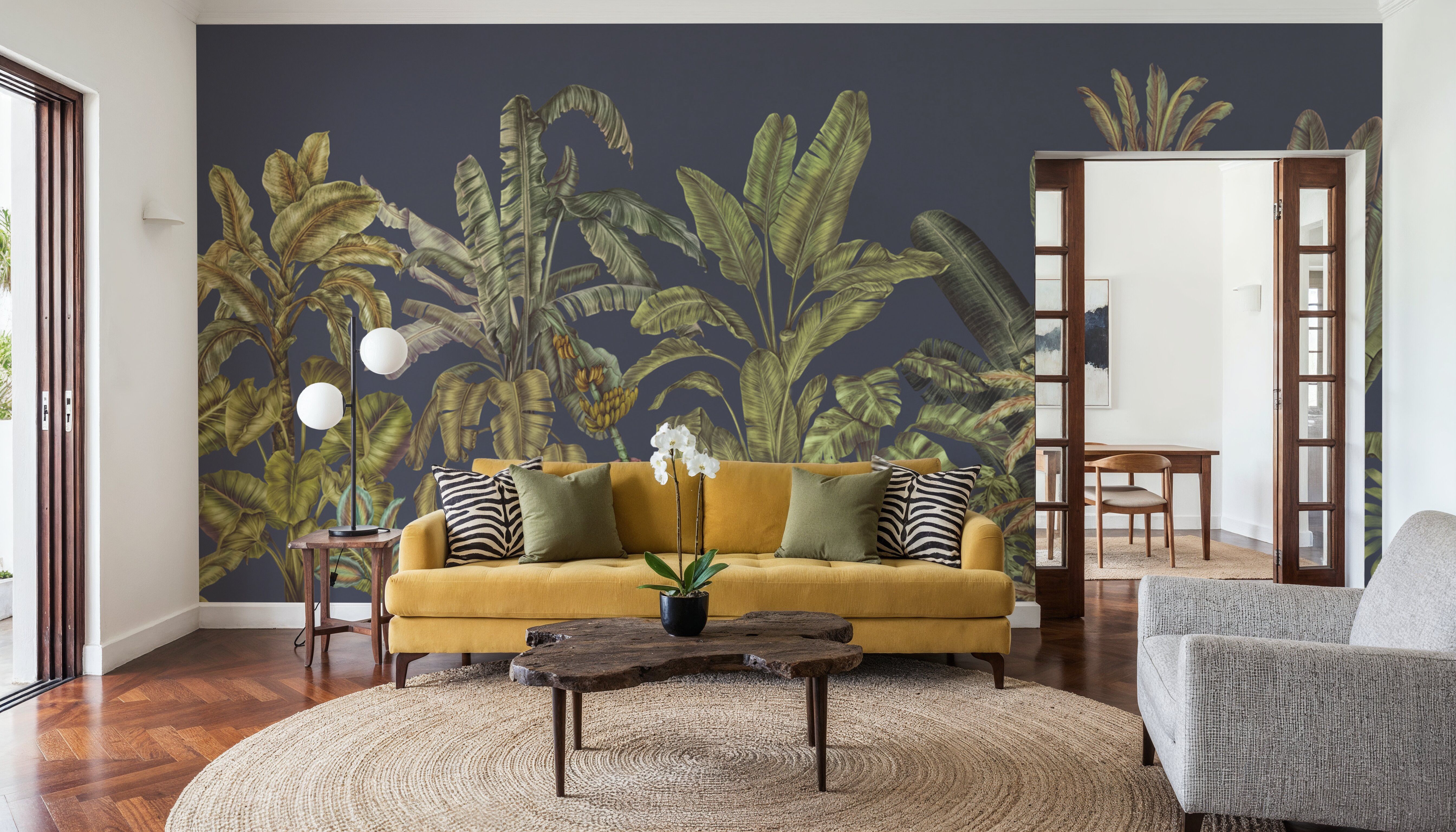 Madagascar Foliage, Violet