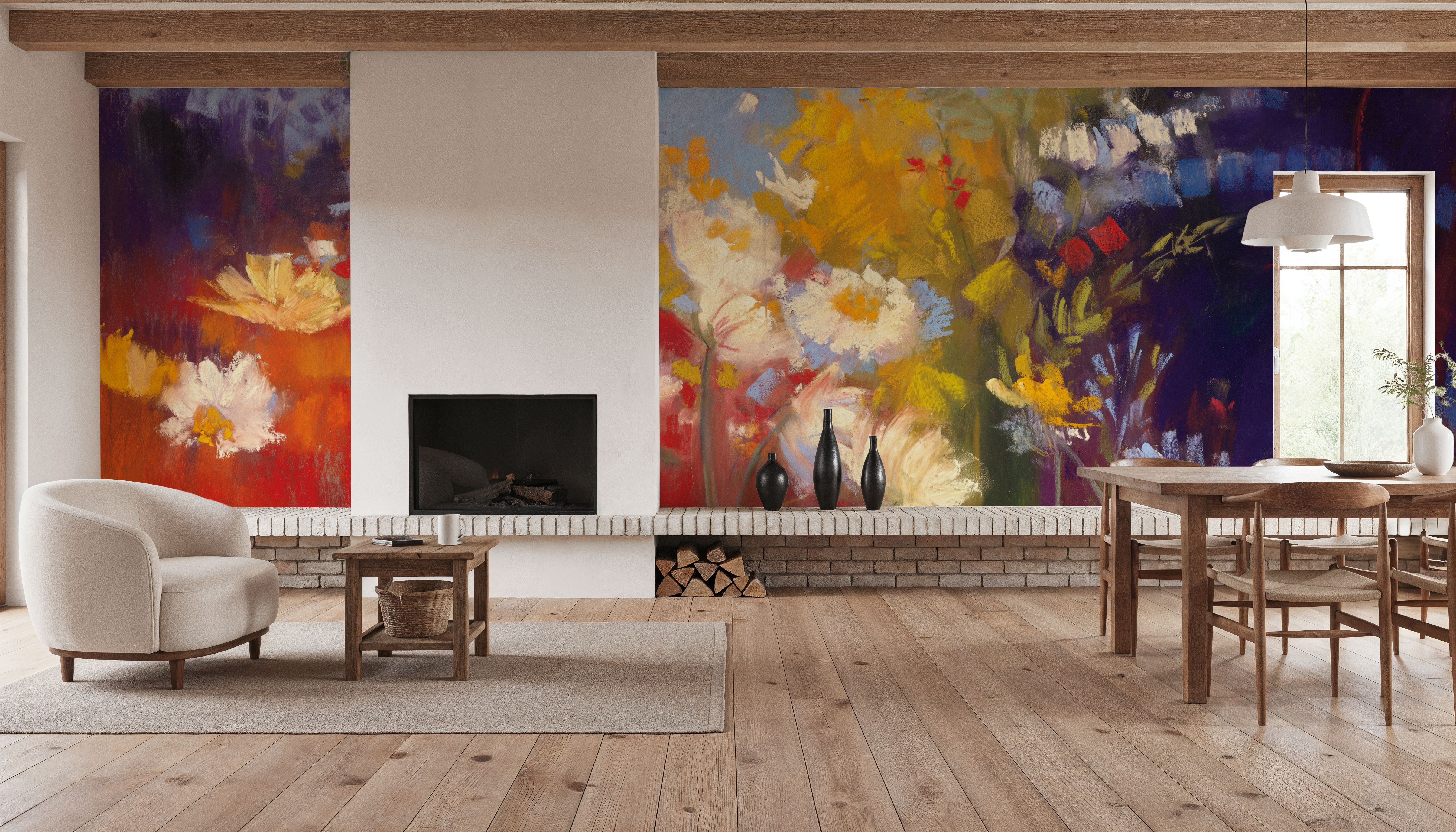 Contemporary Meadow Red