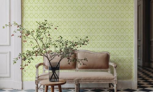 Amadora Squares Light Green