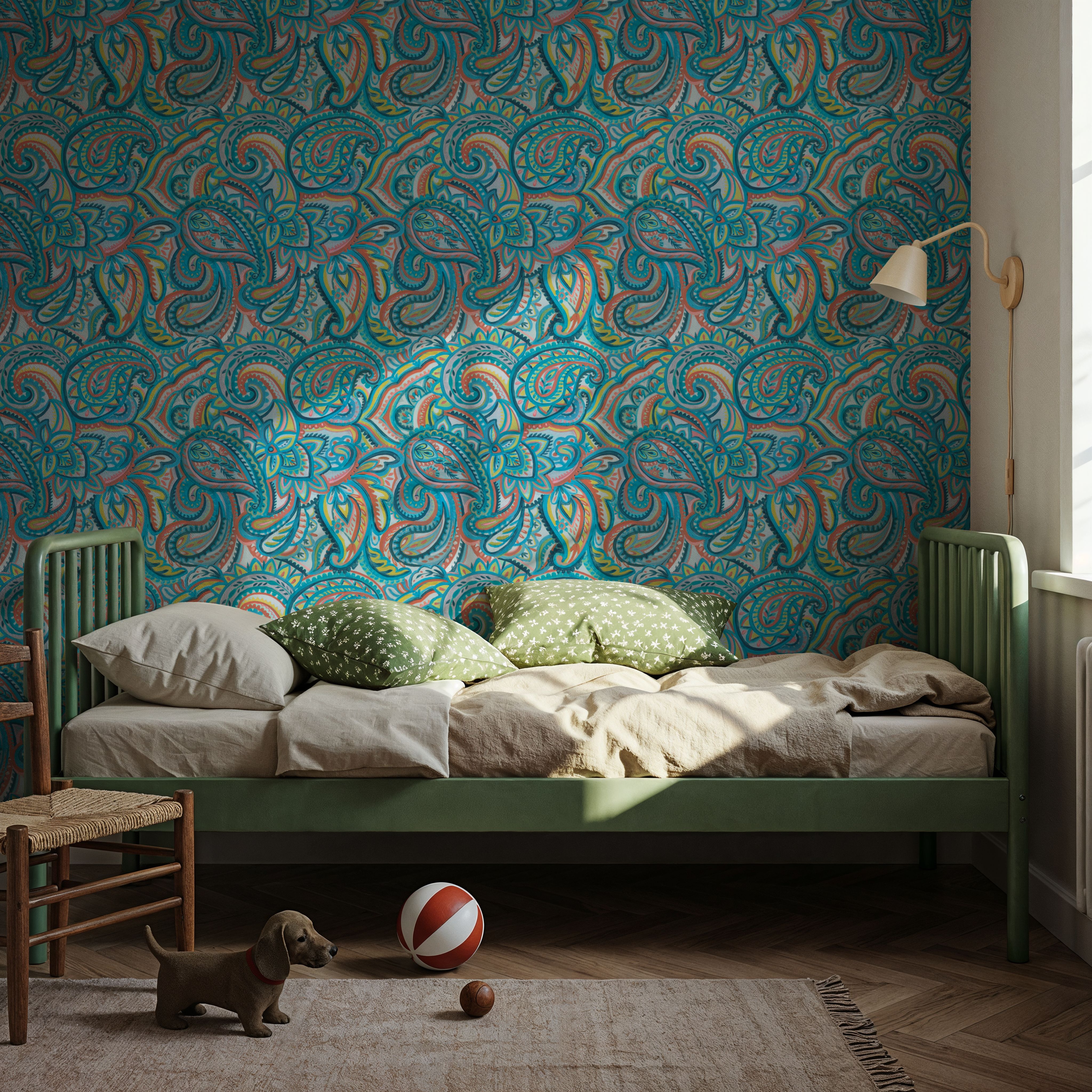 Emerald Paisley