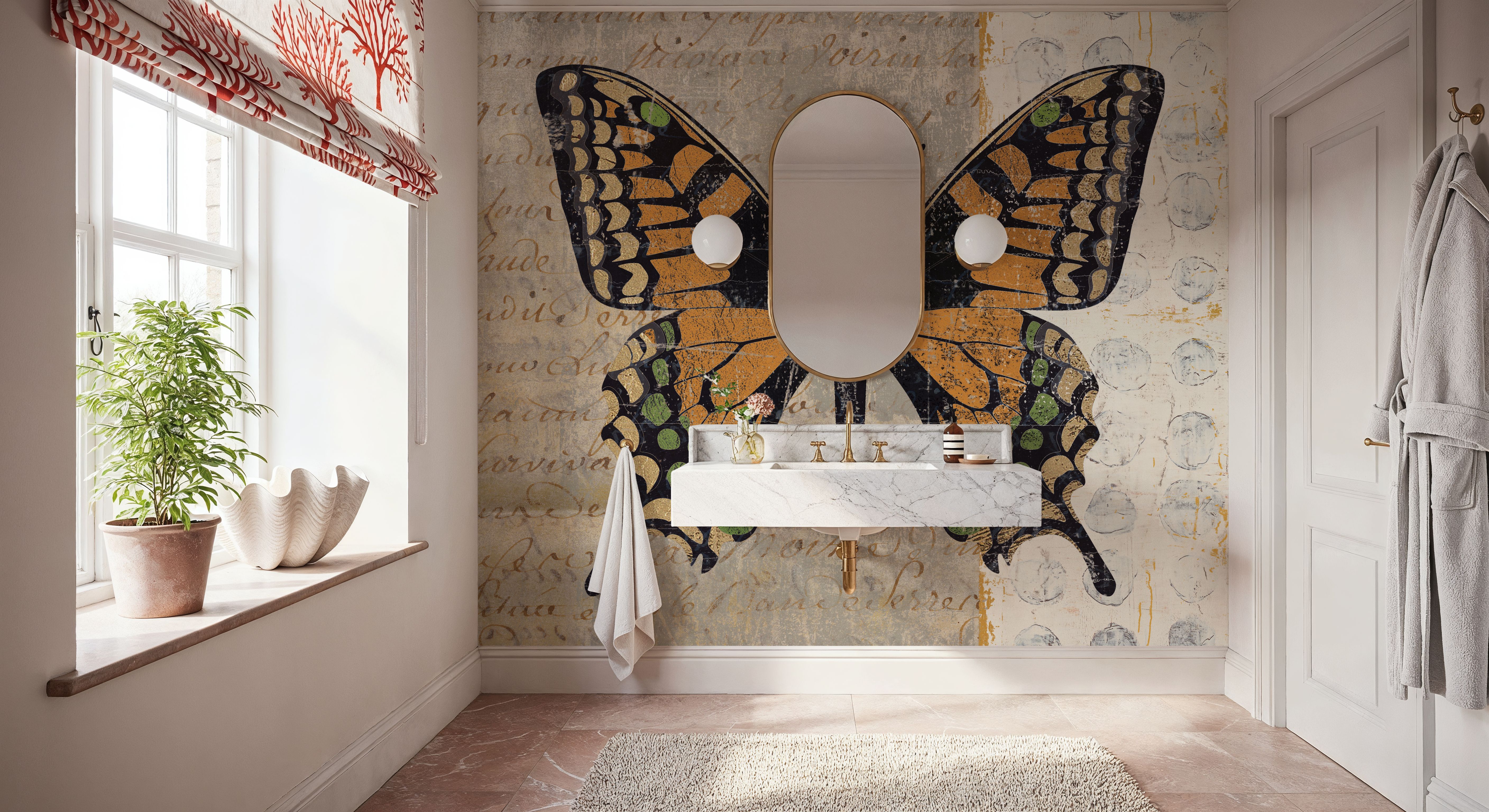 Belindas Butterfly IV, Wallpaper