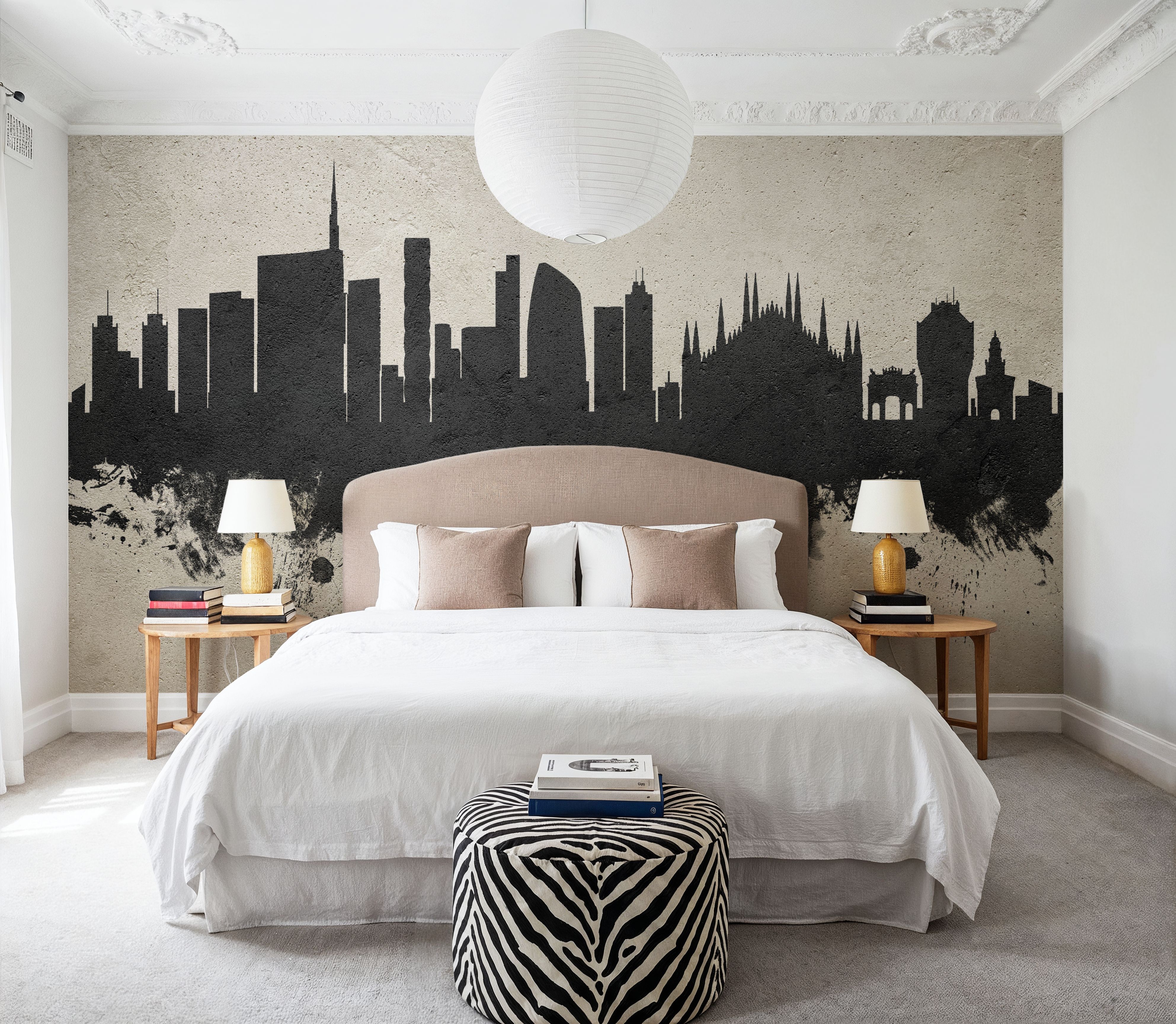 Milan Italy Skyline Concrete