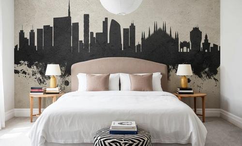 Milan Italy Skyline Concrete
