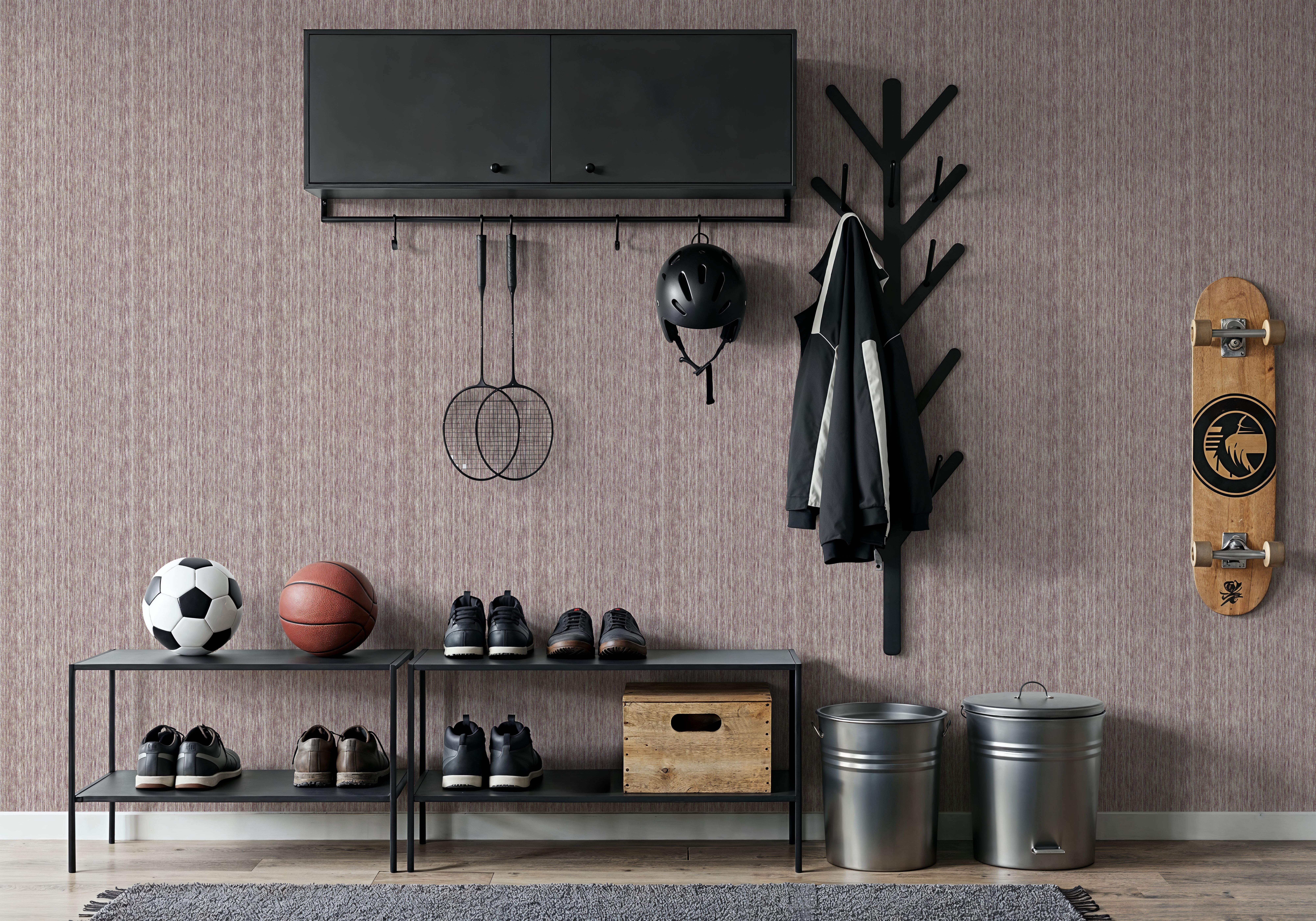 Faux Cloth Texture, Plum