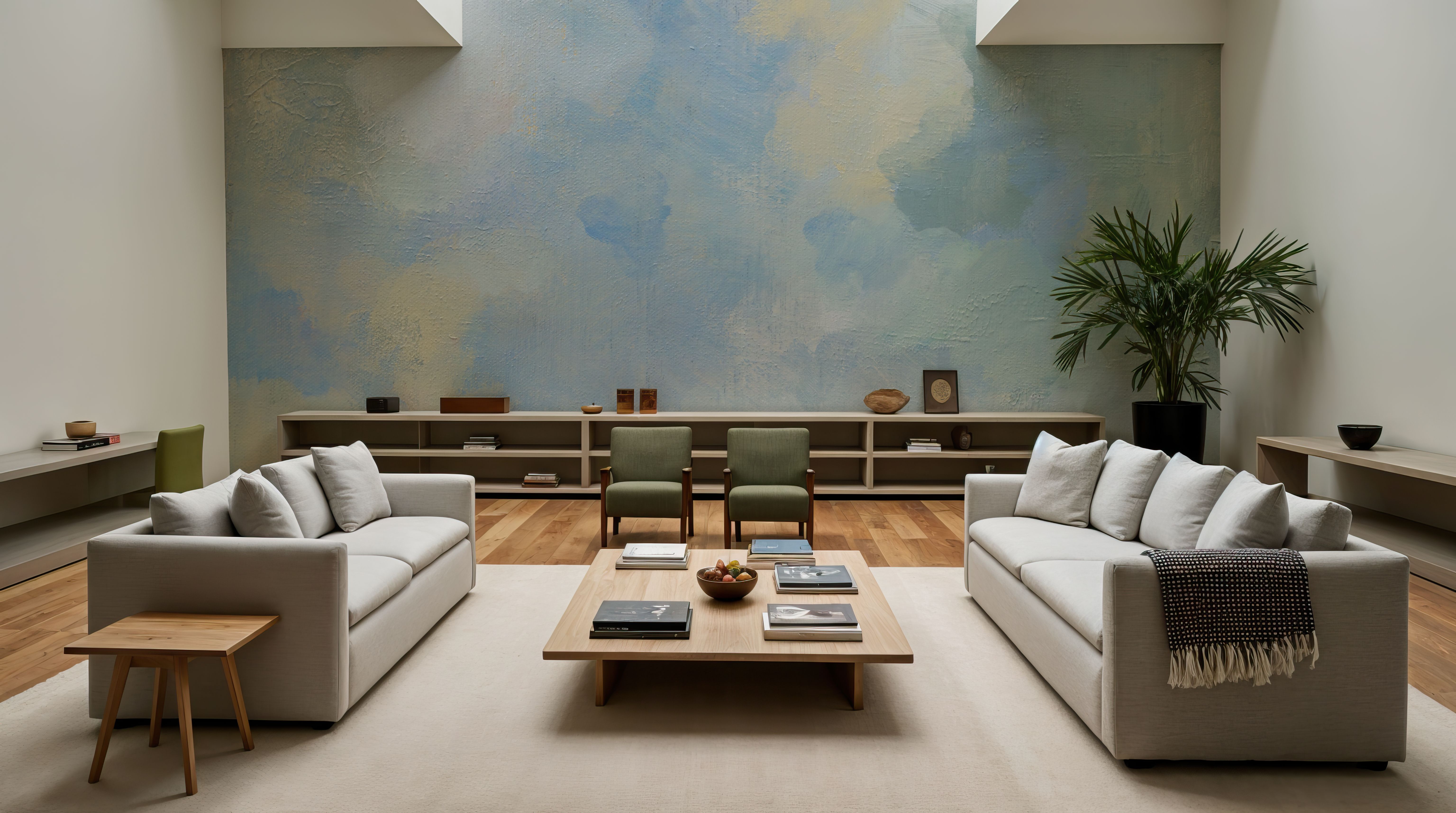 Cloud Over the Lake II, Wallpaper