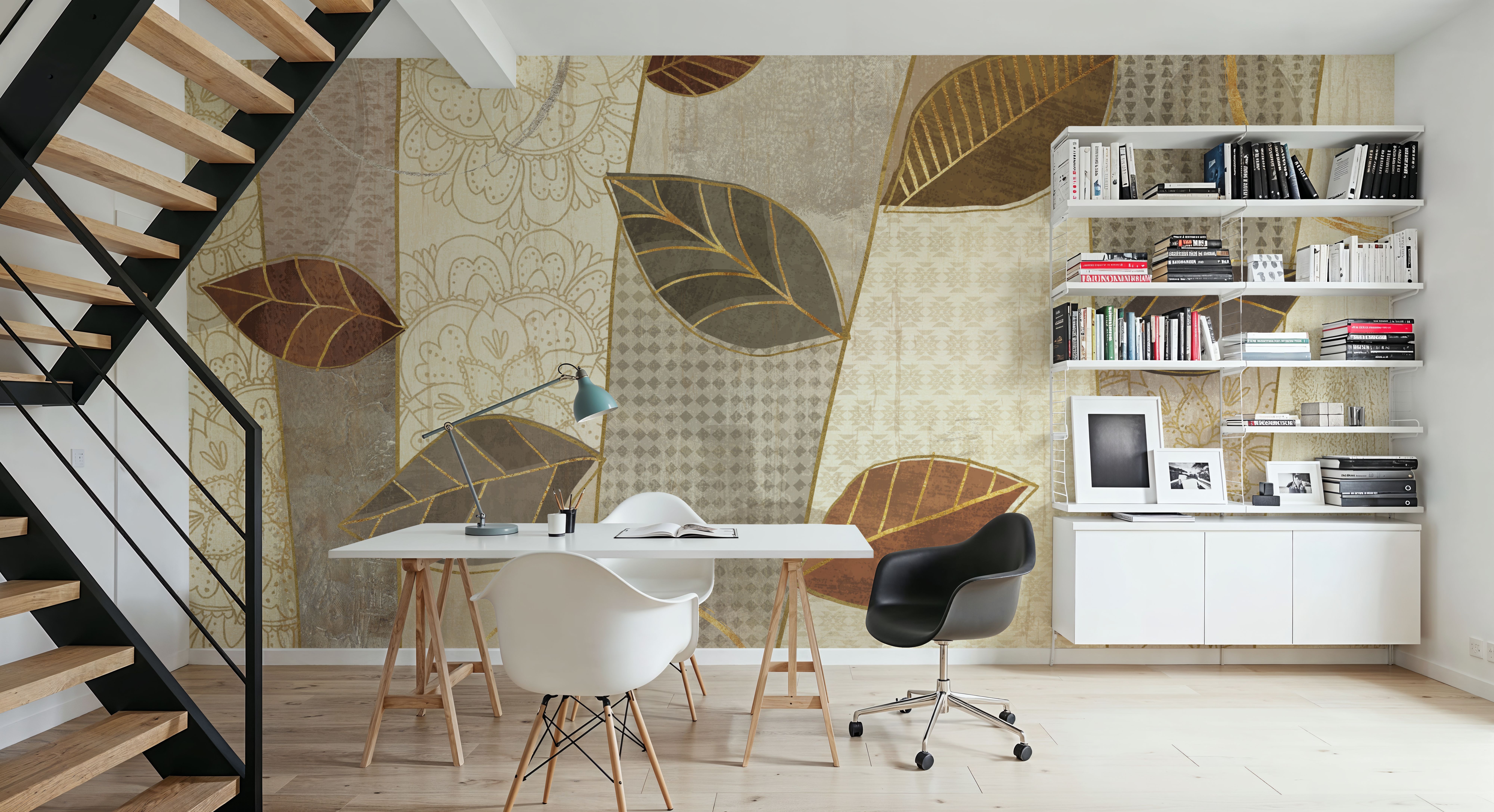 Bohemian Leaves I Neutral