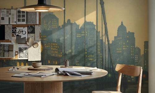 New York, Brooklyn bridge (1927) Illustration