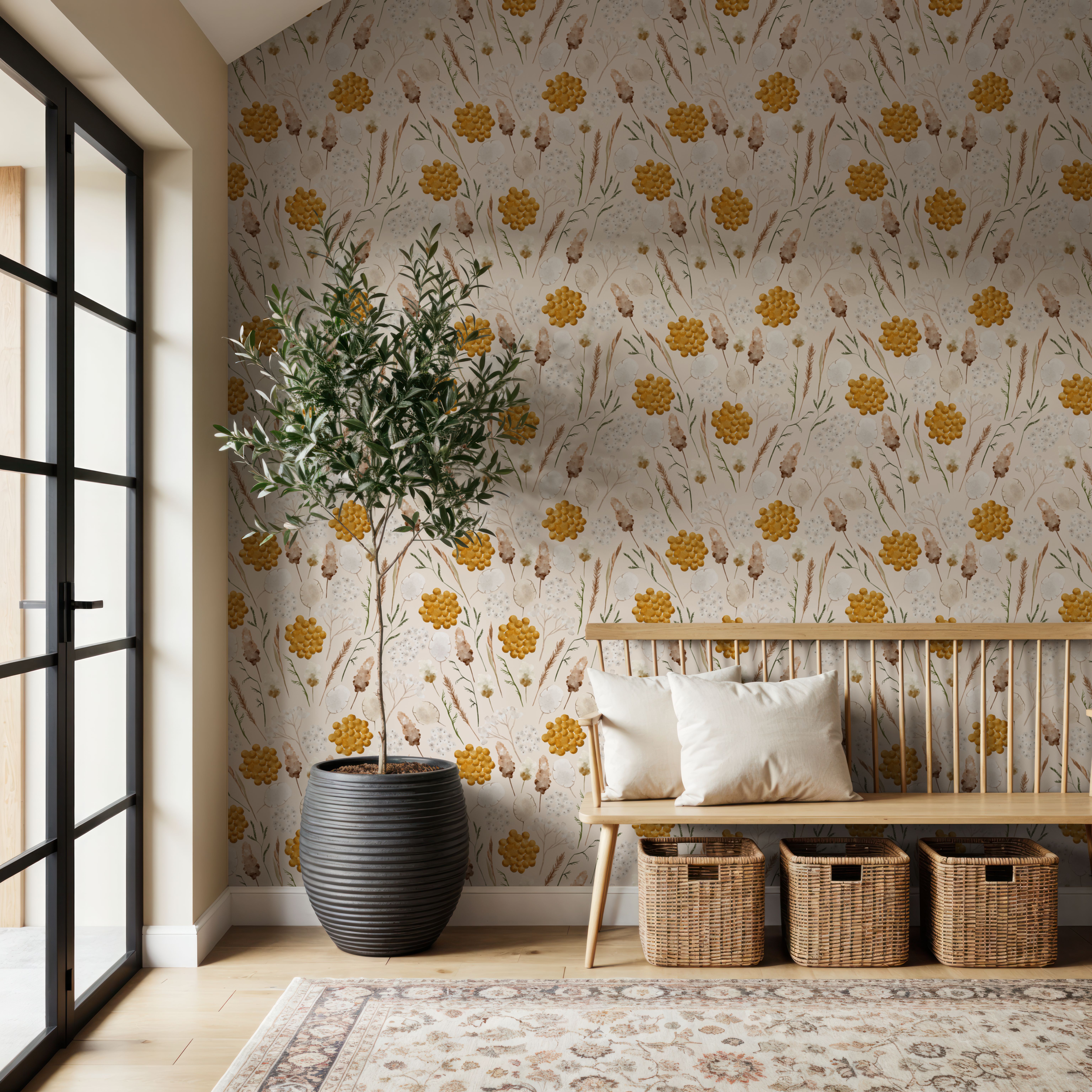 Tansy And Reed, Behang