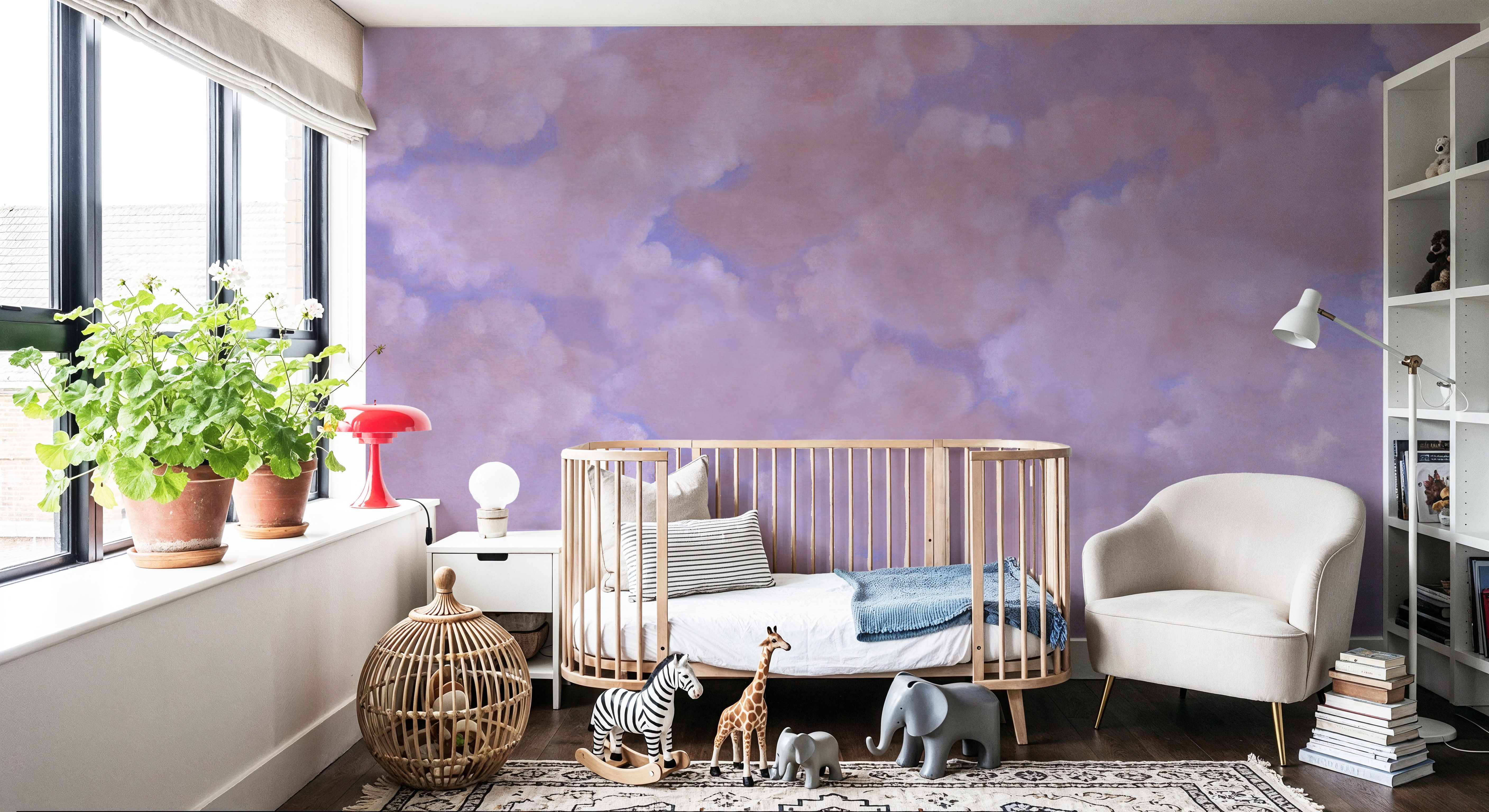 Painted Dreamy Clouds, Aura Indigo