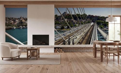 Urban Bridge Panorama