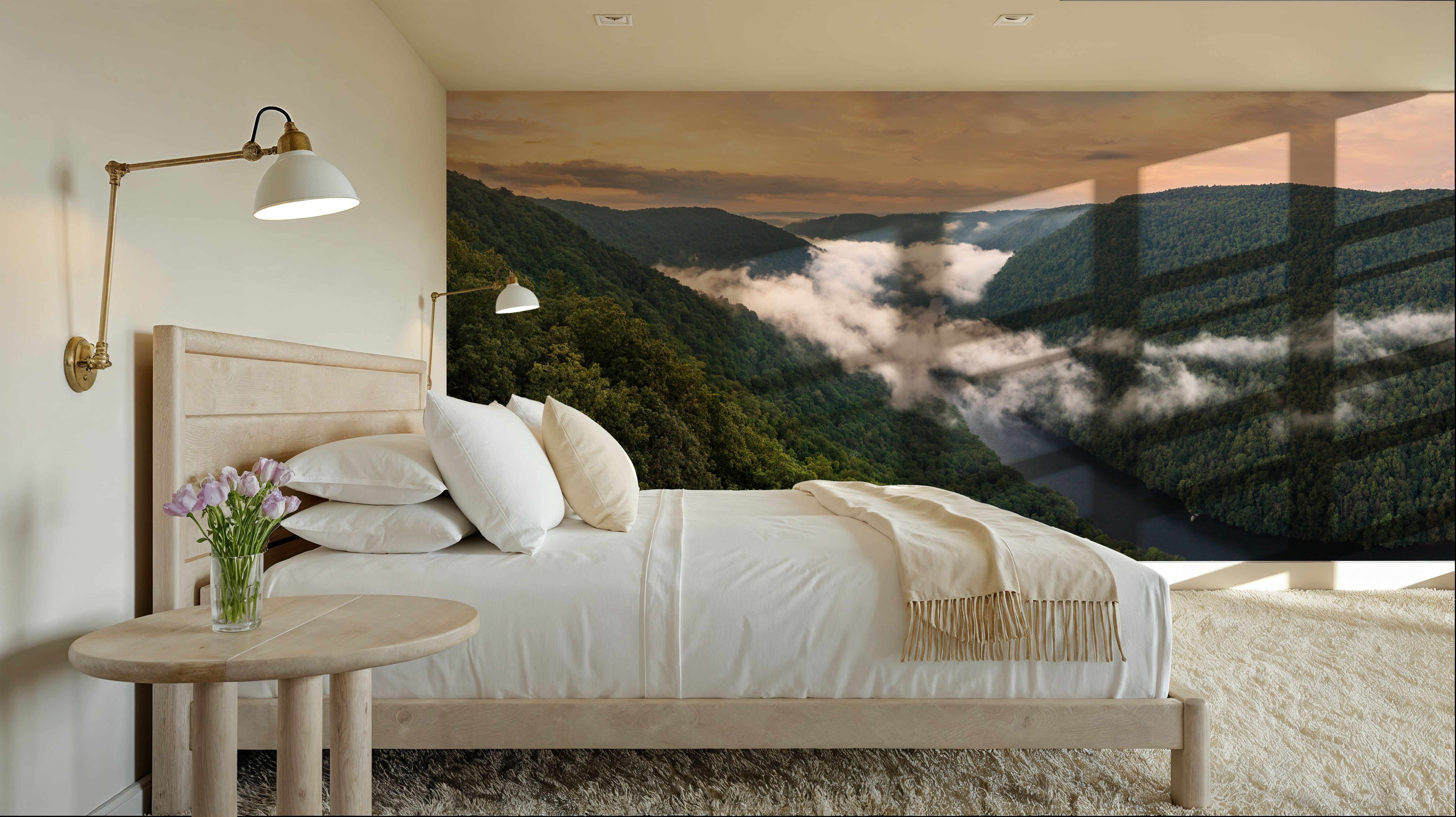 Misty Valley, Tapeten